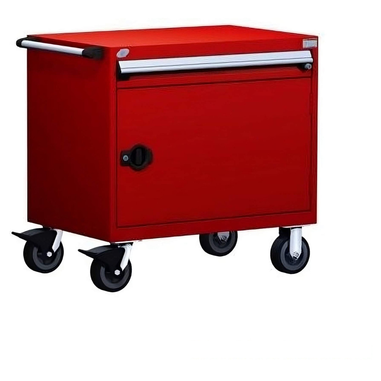 1-Drawer Heavy-Duty Mobile Cabinet, 36"W x 24"D x 35.5"H - Without Dividers