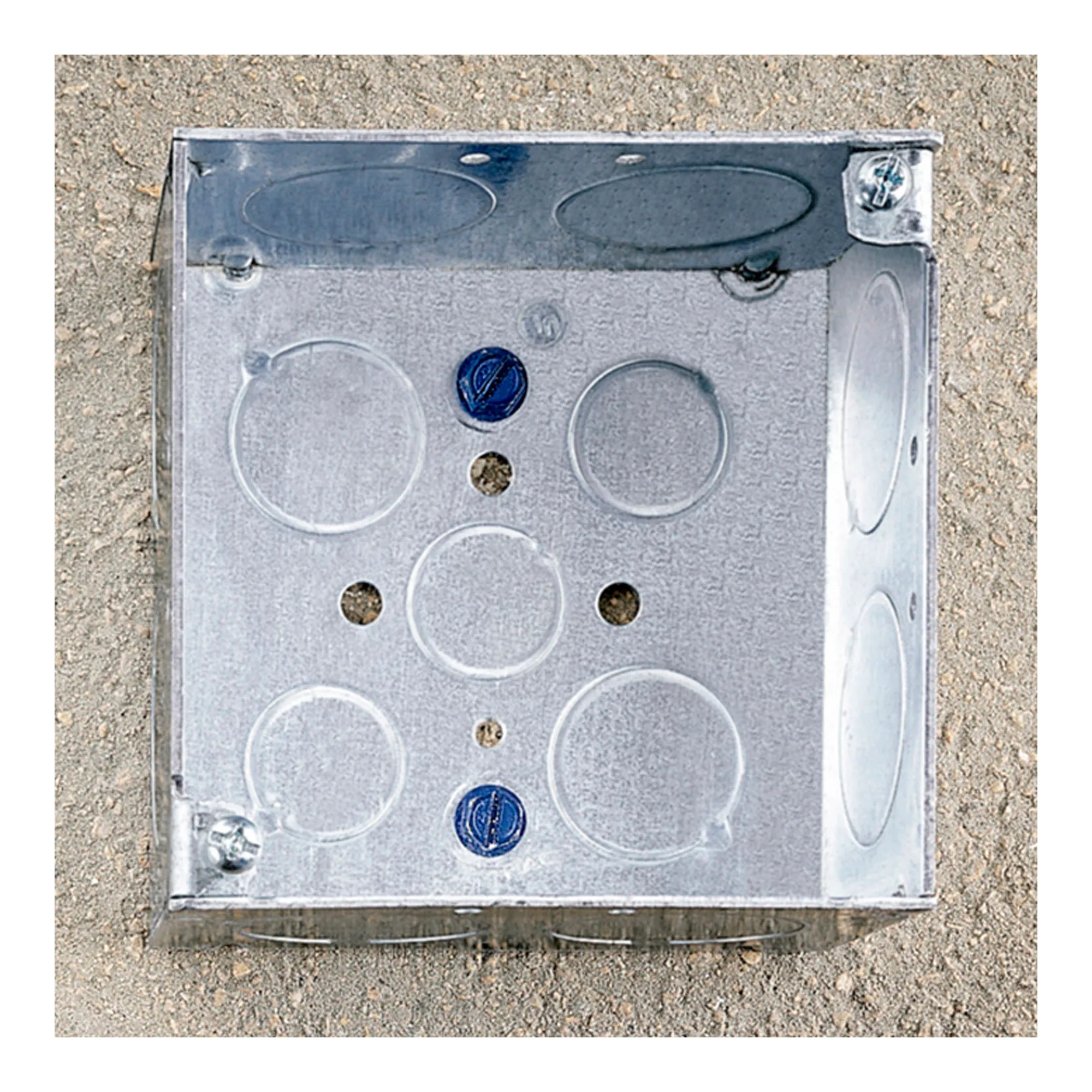Blue 3/16 in. x 1-3/4 in. flat-head Phillips masonry screws