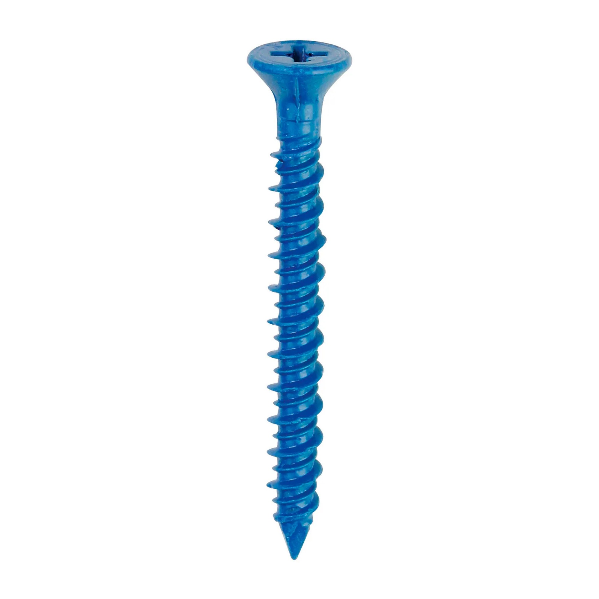 1/4 in. x 4 in. Phillips-Head Concrete Anchors, 25-Pack