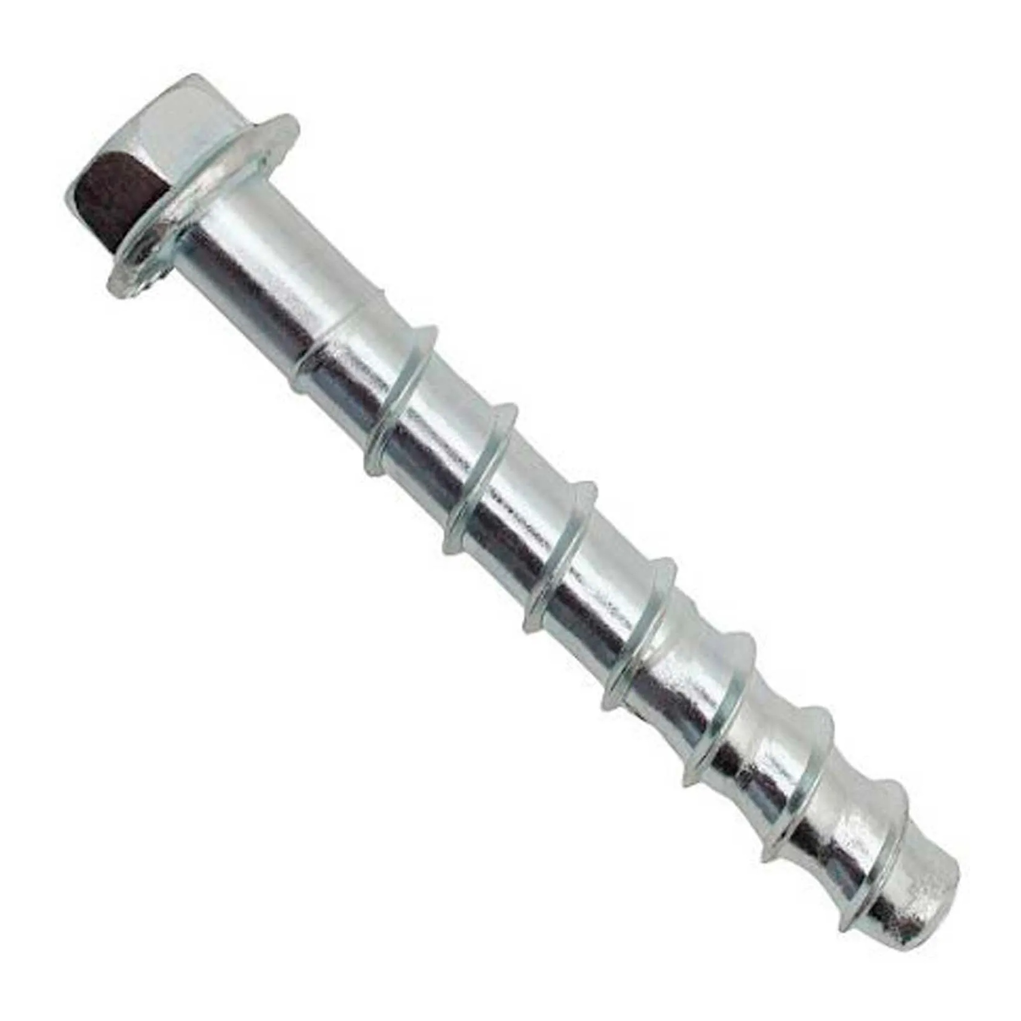 Carbon Steel Screw Anchor, 3/4 in. x 6 in., 20-Pack