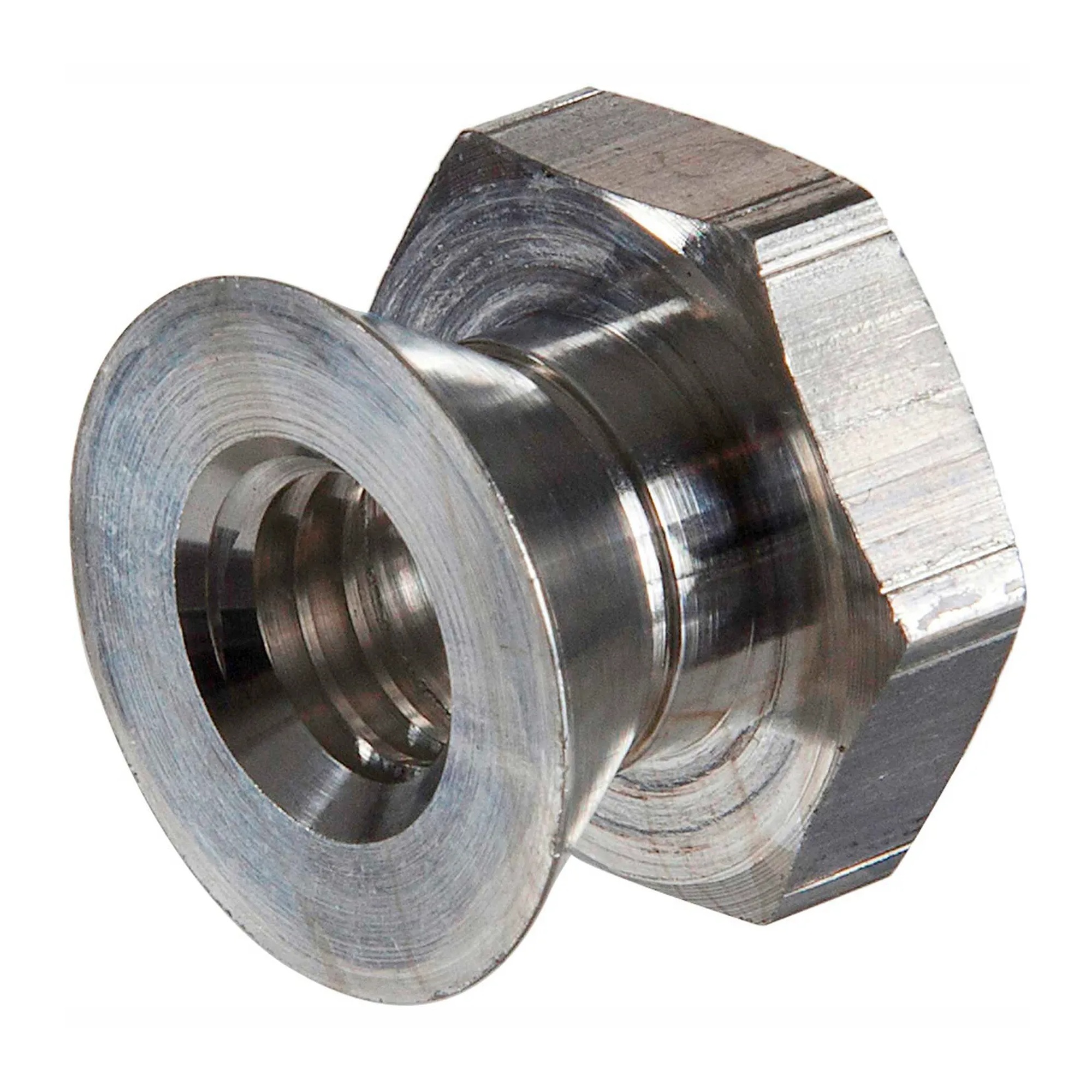 1/4-20 Aluminum Tamper-Resistant Breakaway Nuts, Pack of 100