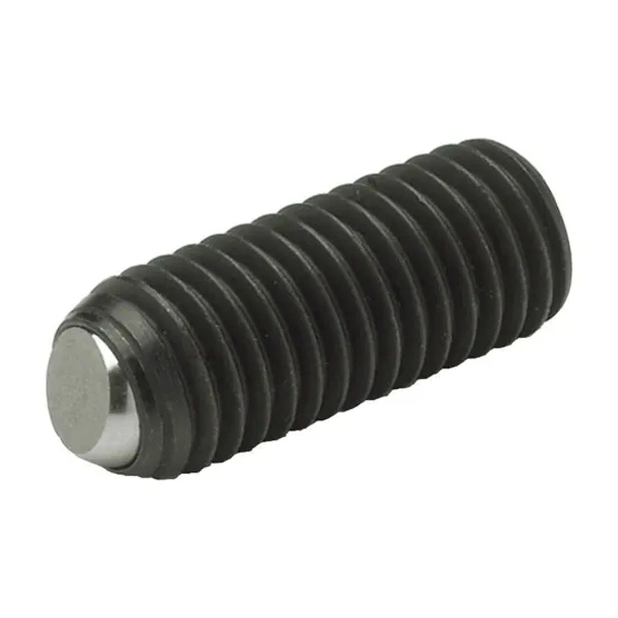 8-32 Flat Ball Set Screw, 3/8 in. Thread Length