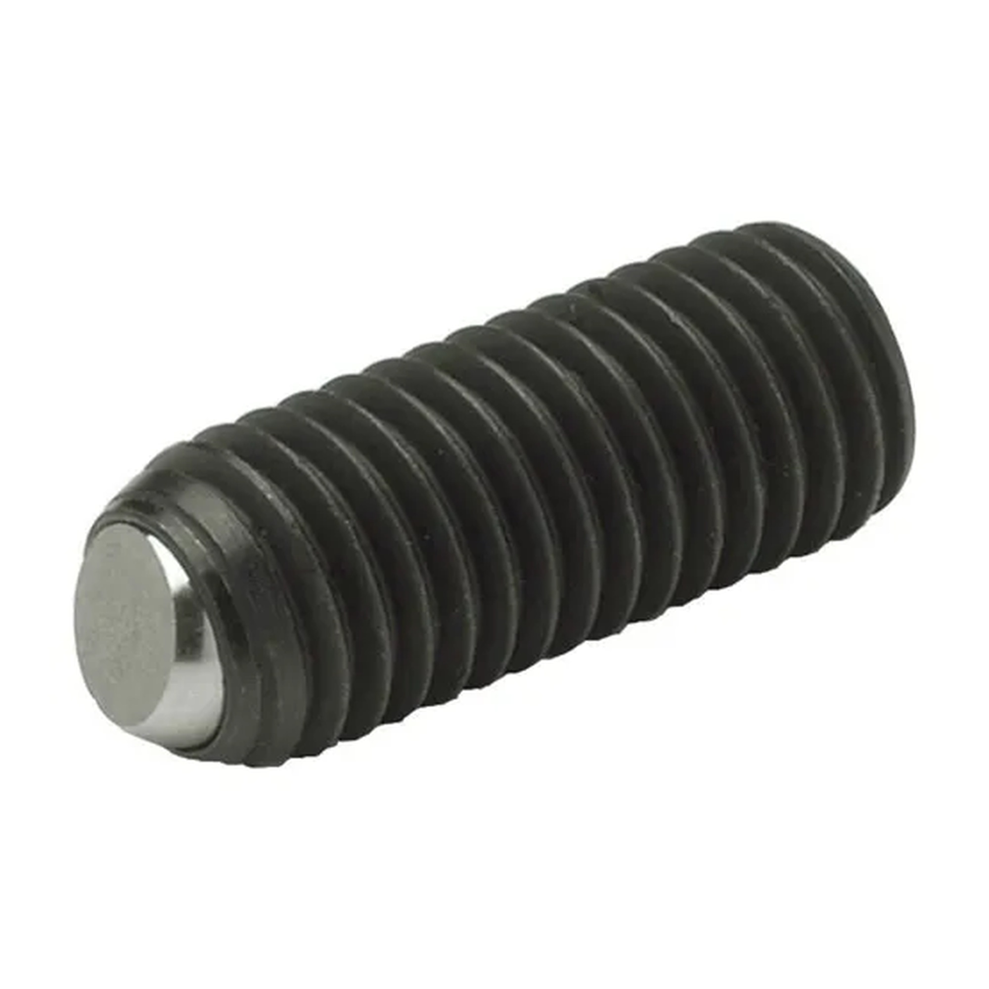 Flat Ball Set Screw, M8 x 1.25 Thread, 25 mm Thread Length