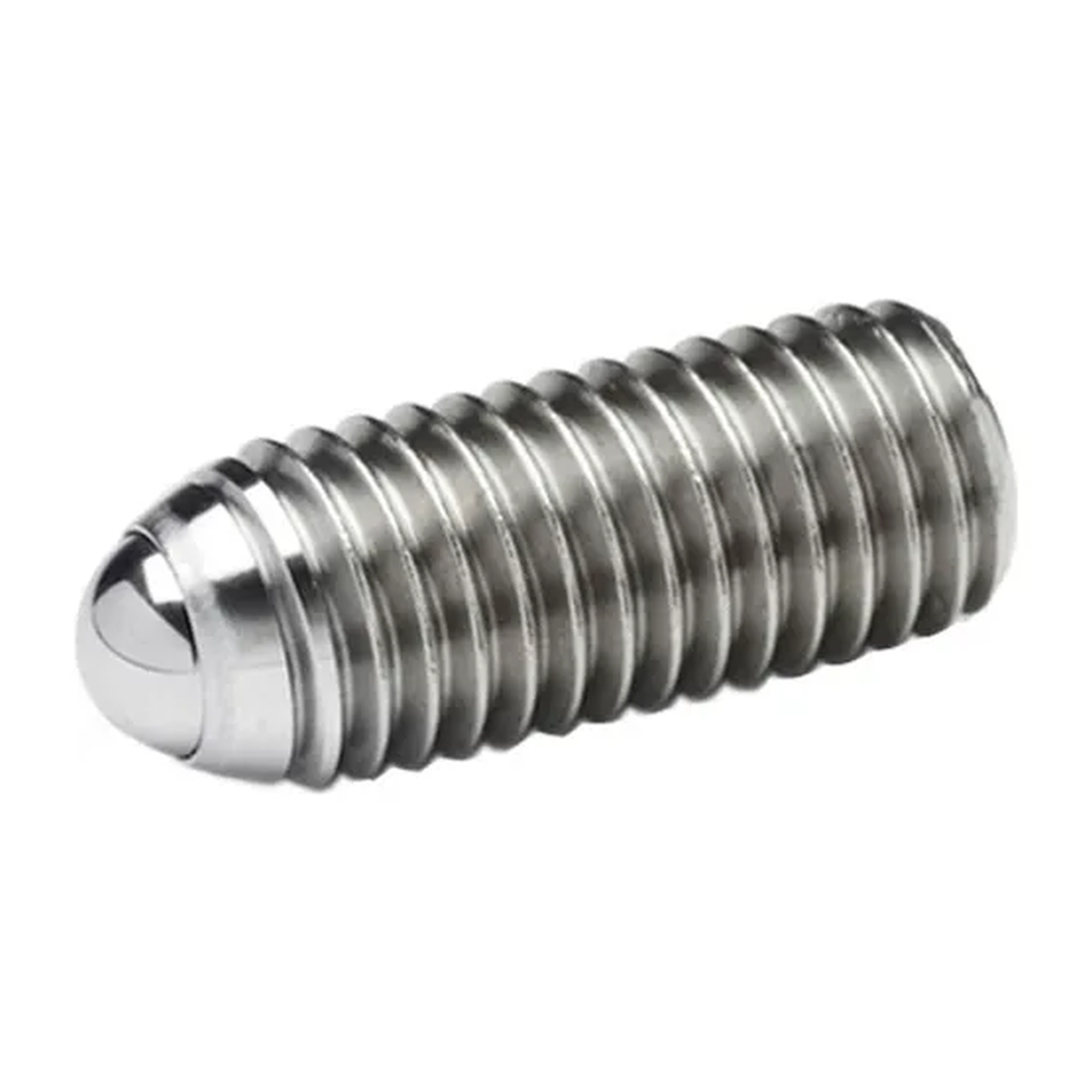 Full Ball Point Socket Set Screw, M10 x 1.5, 16 mm Thread Length