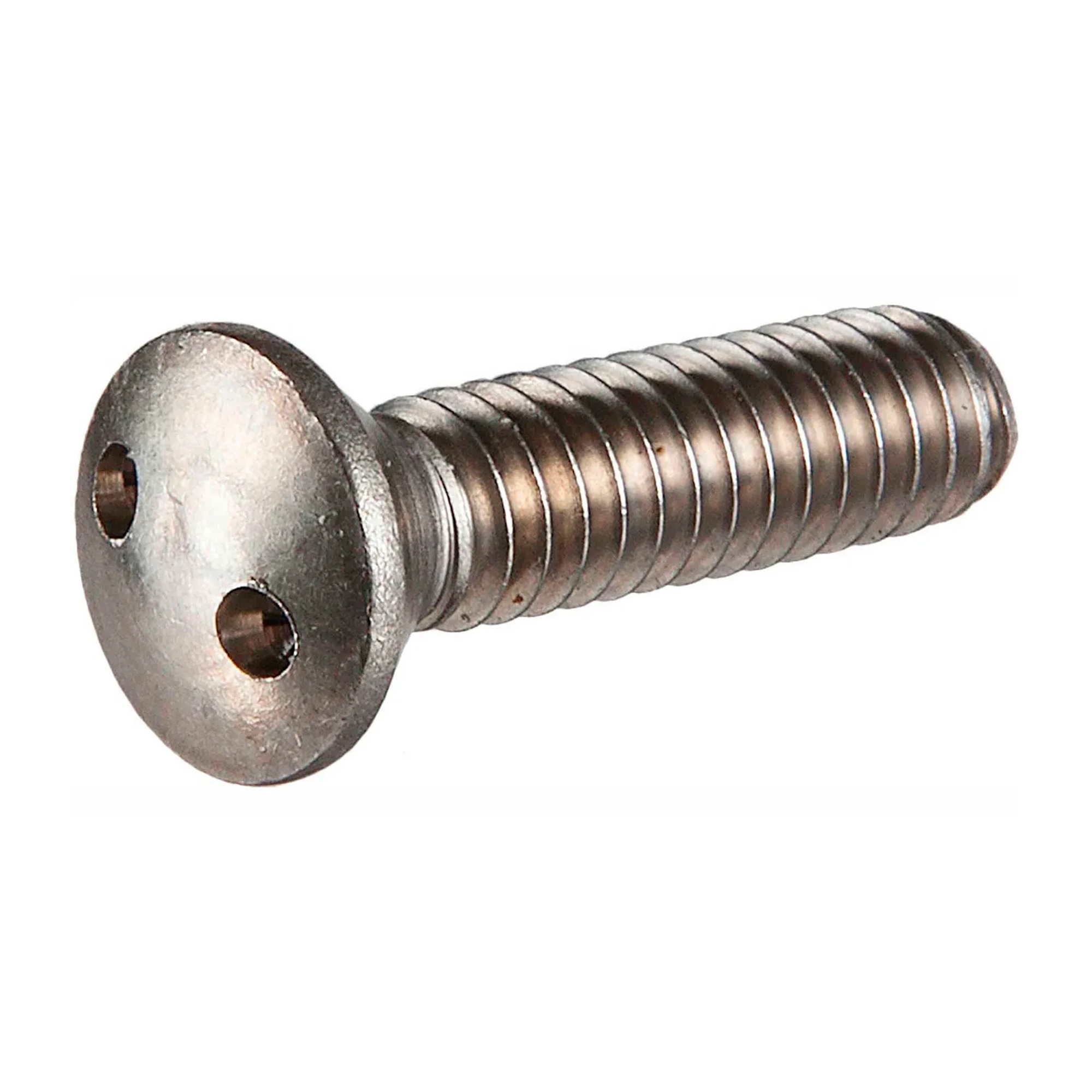 1/4-20 x 1 in. Tamper-Resistant Spanner Drive Truss Head Machine Screws, 100 Pack