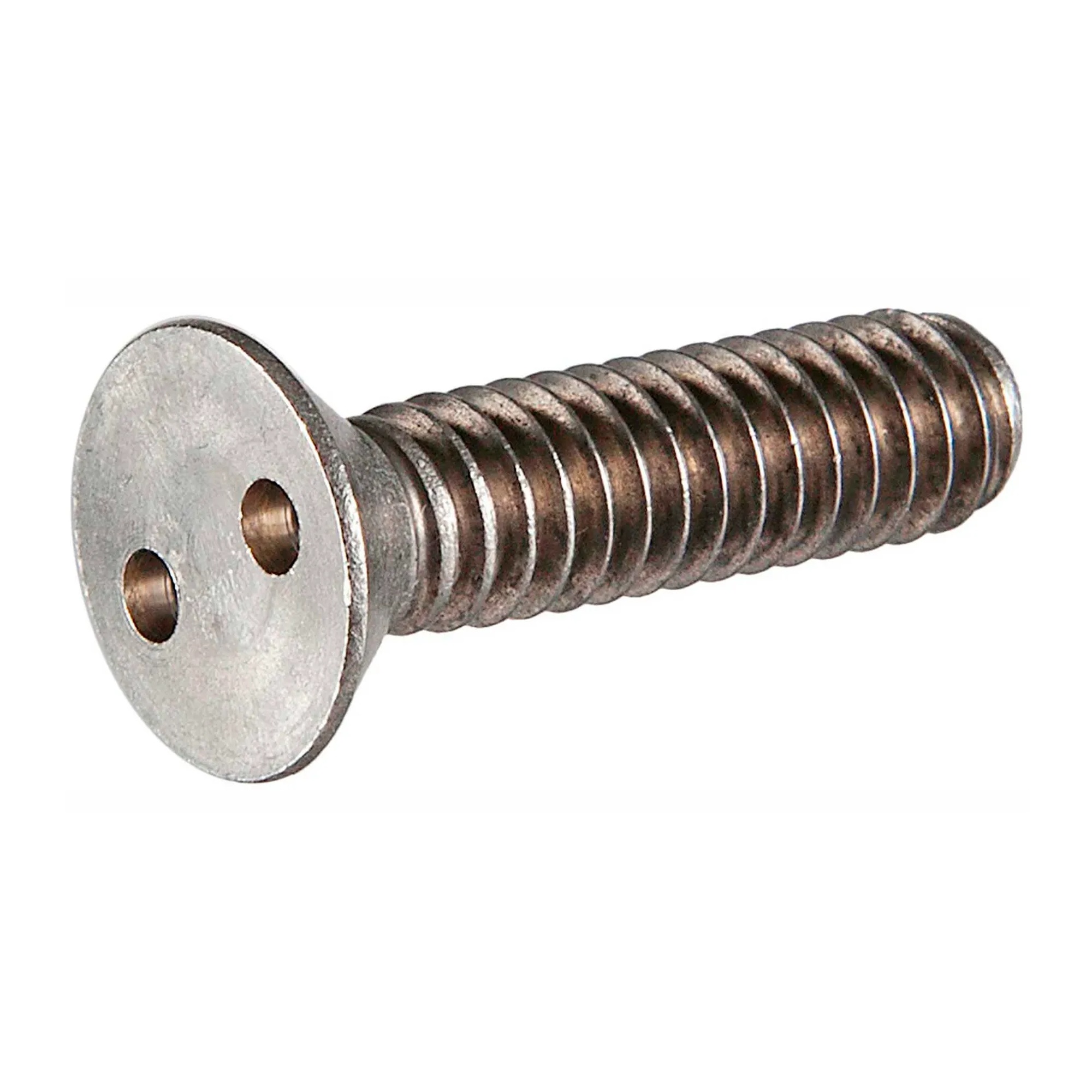 6-32 x 3/16 in. Brass Spanner Drive Flat Head Undercut Machine Screws, 100-Pack