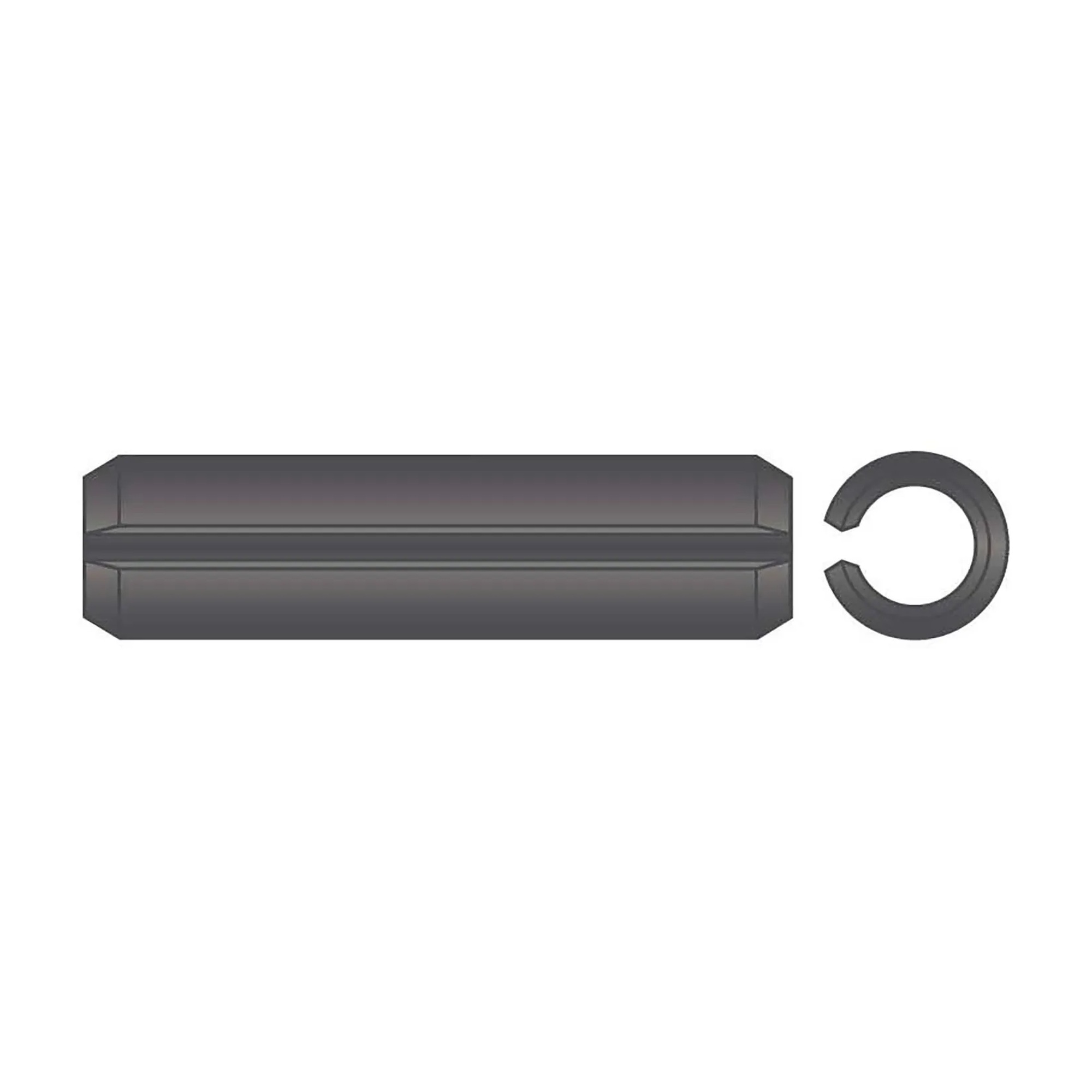 3/8 in. x 1-3/4 in. High Carbon Steel Spring Pin, 50-Pack