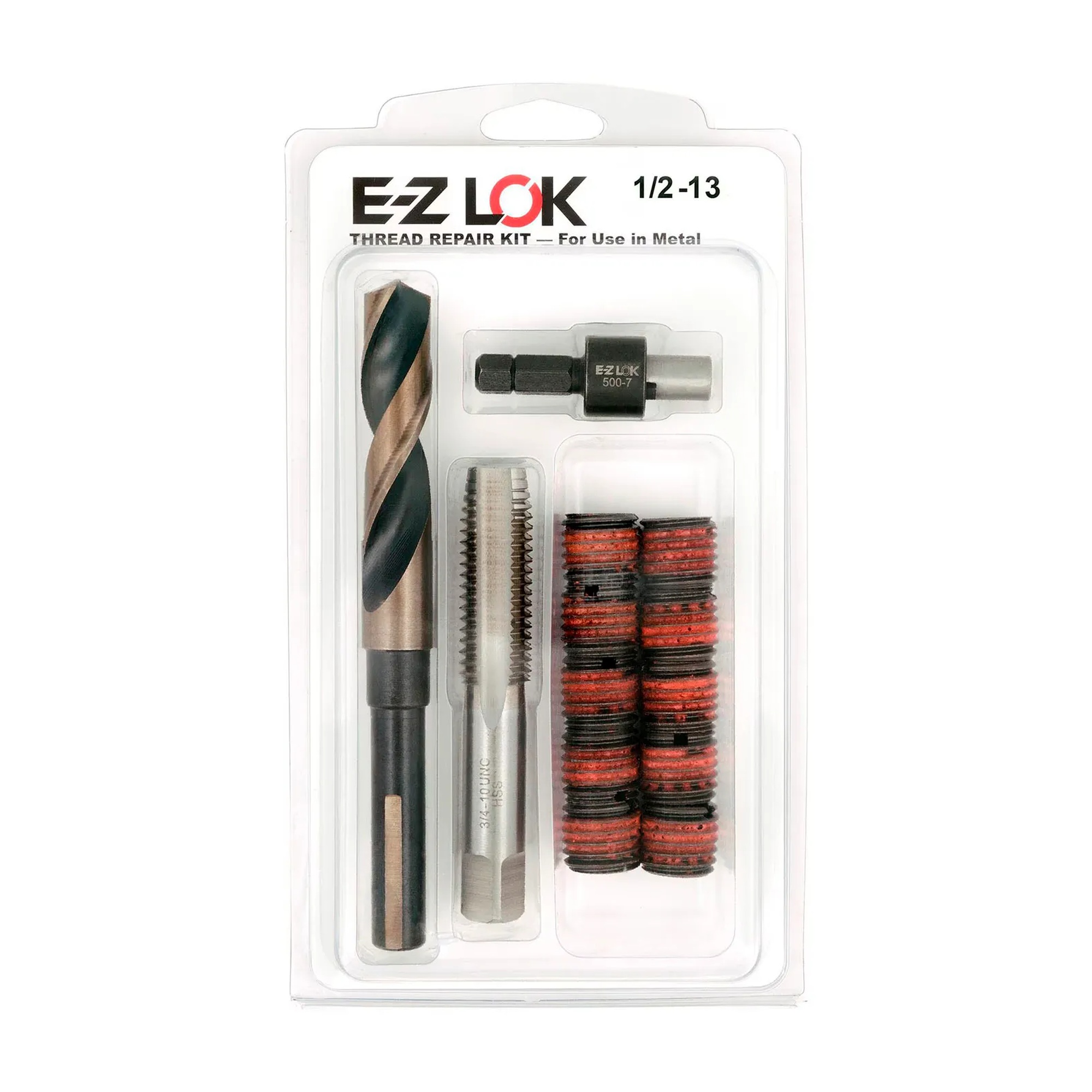 Standard-Wall Metal Thread Repair Kit, 1/2-13