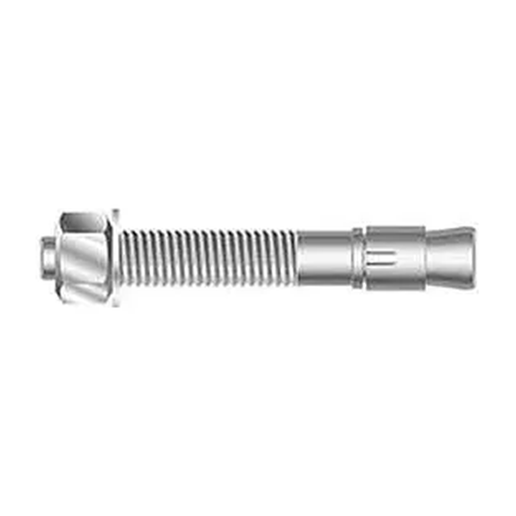 304 Stainless Steel Wedge Anchors, 3/8-16 x 6-1/2 in., Pack of 50
