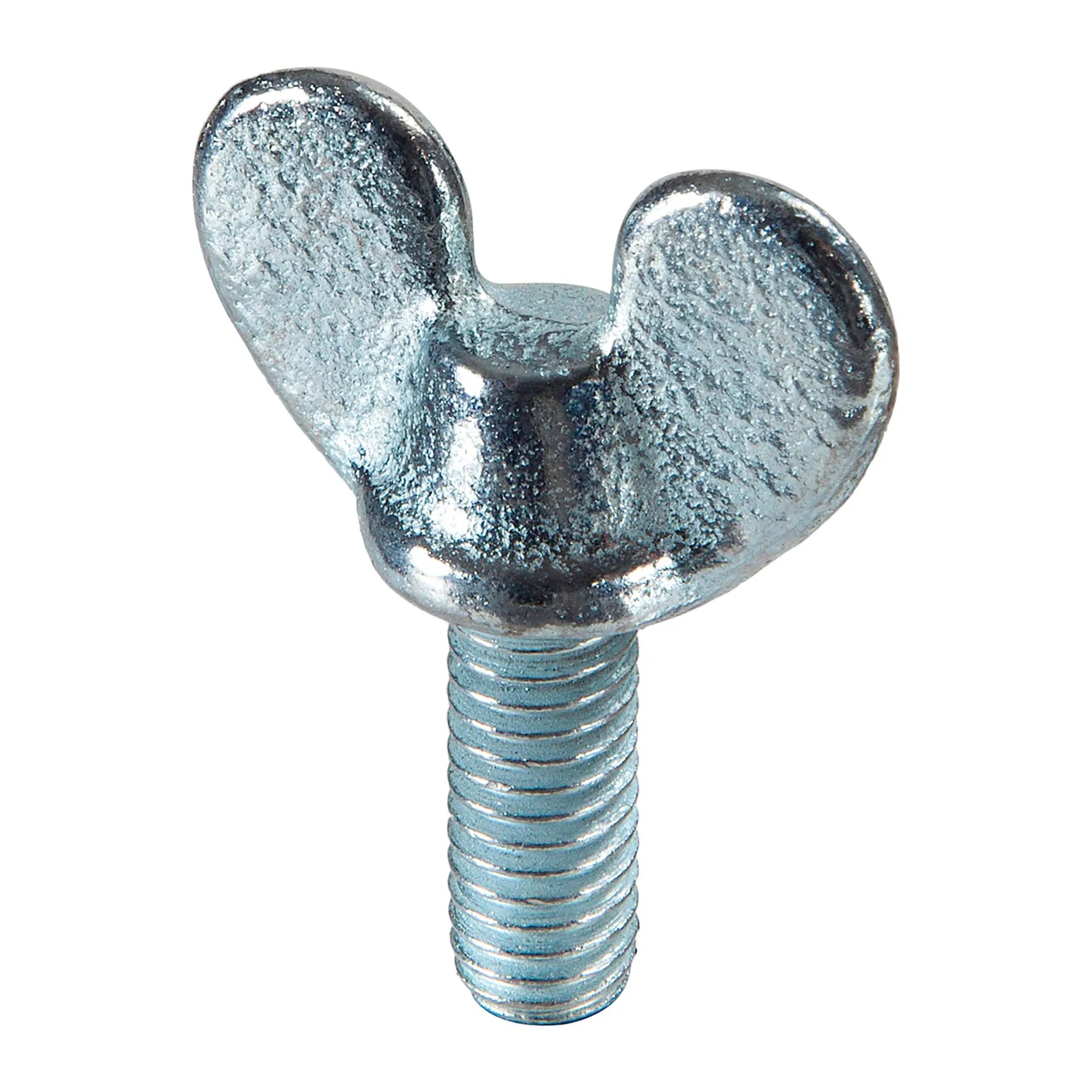 1/4-20 x 1/2 in. Zinc Malleable Iron Wing Screws, 25-Pack