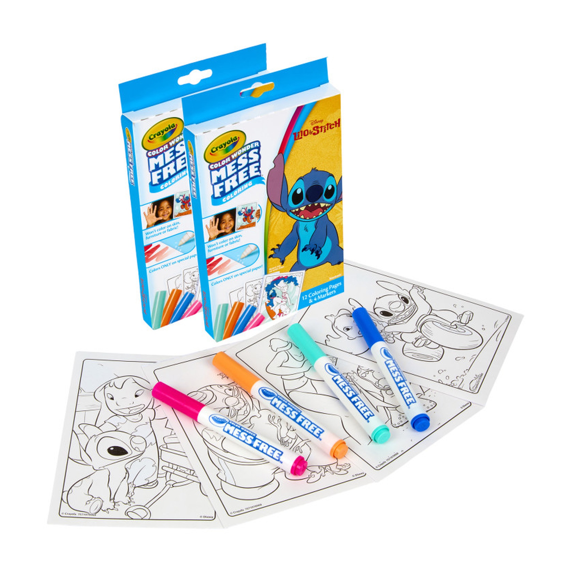Lilo & Stitch Color Wonder Mini Box Sets, Pack of 2