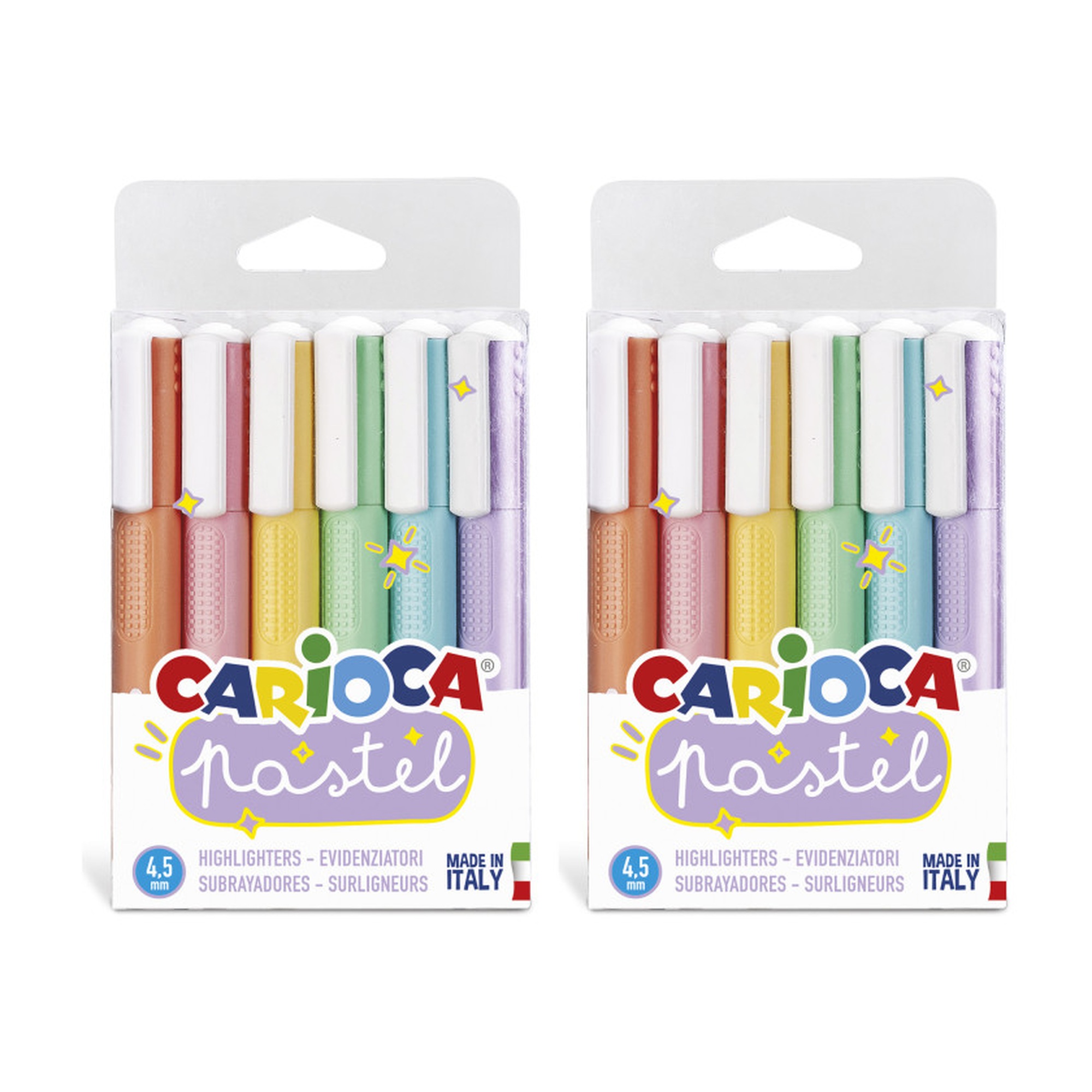 Pastel Washable Highlighters, 12 Count