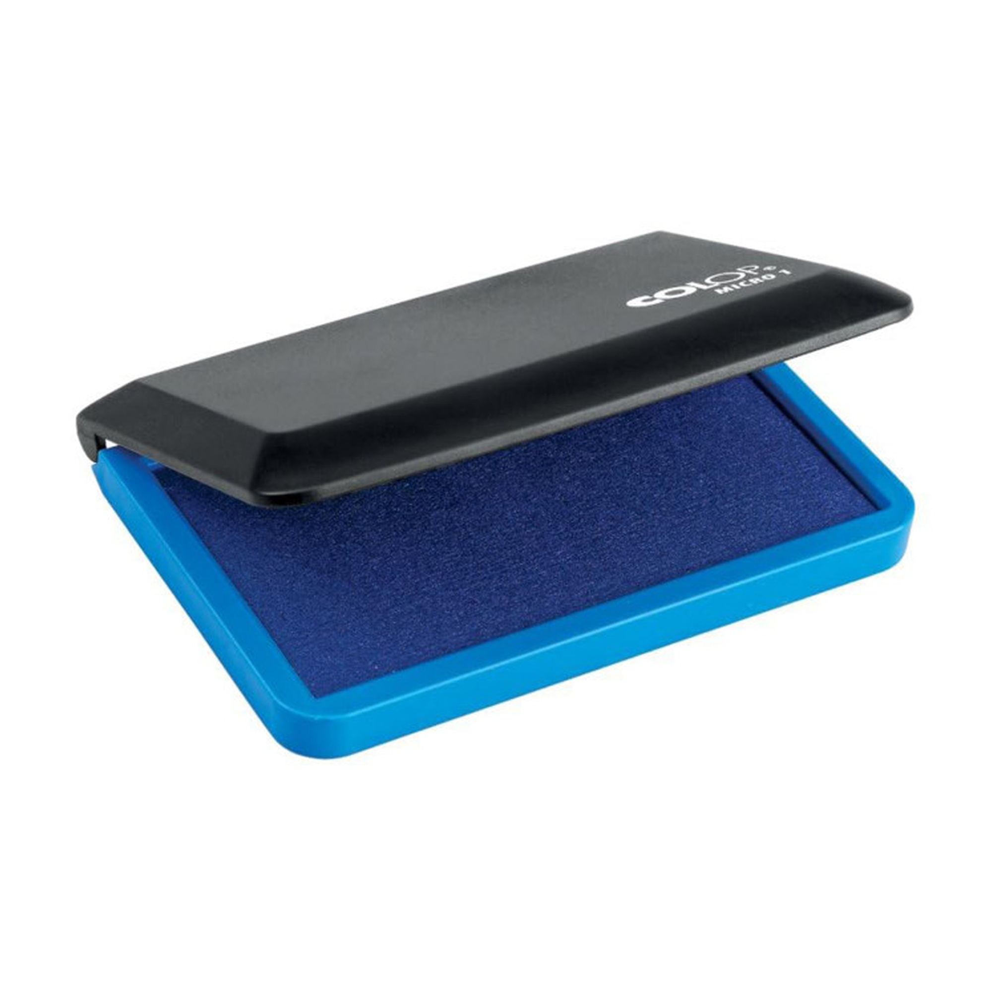 Blue Pre-Inked Felt Stamp Pad, 1-15/16 x 3-1/2 in.