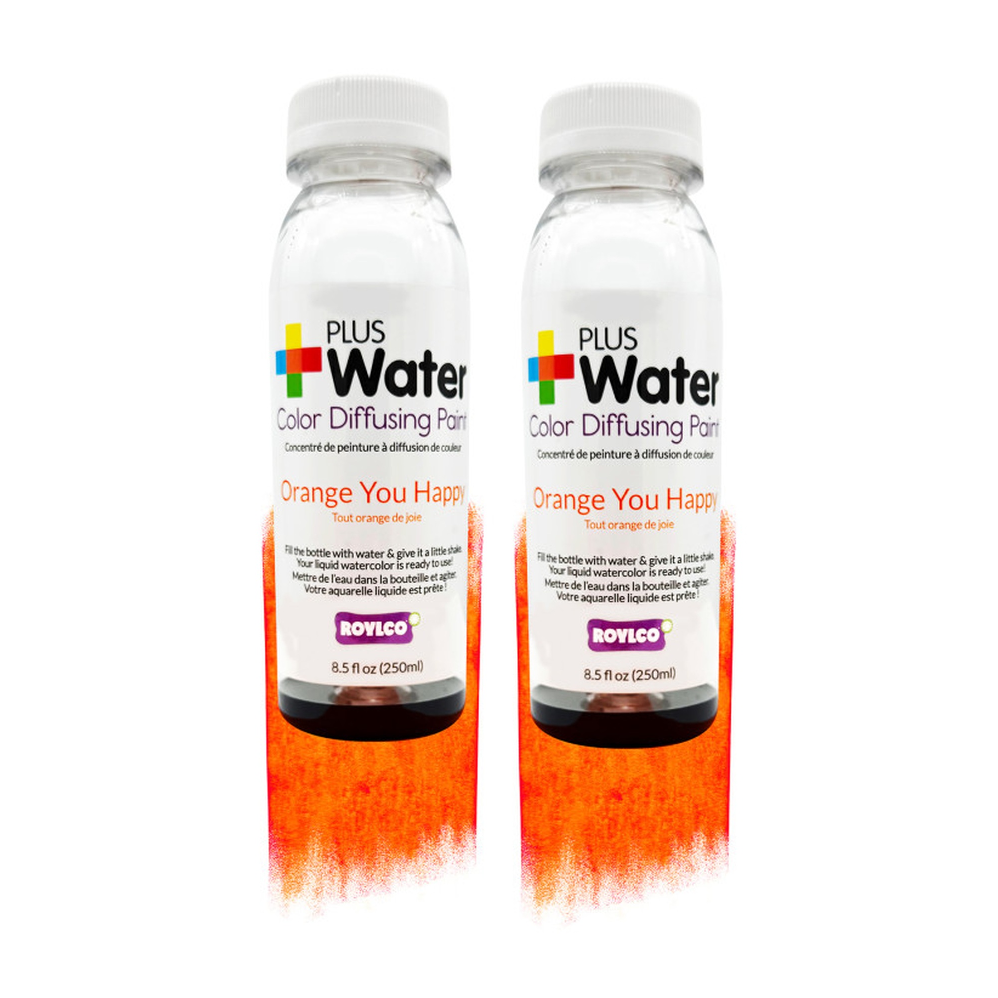 Orange You Happy Color Diffusing Paint Concentrate, 2-Pack