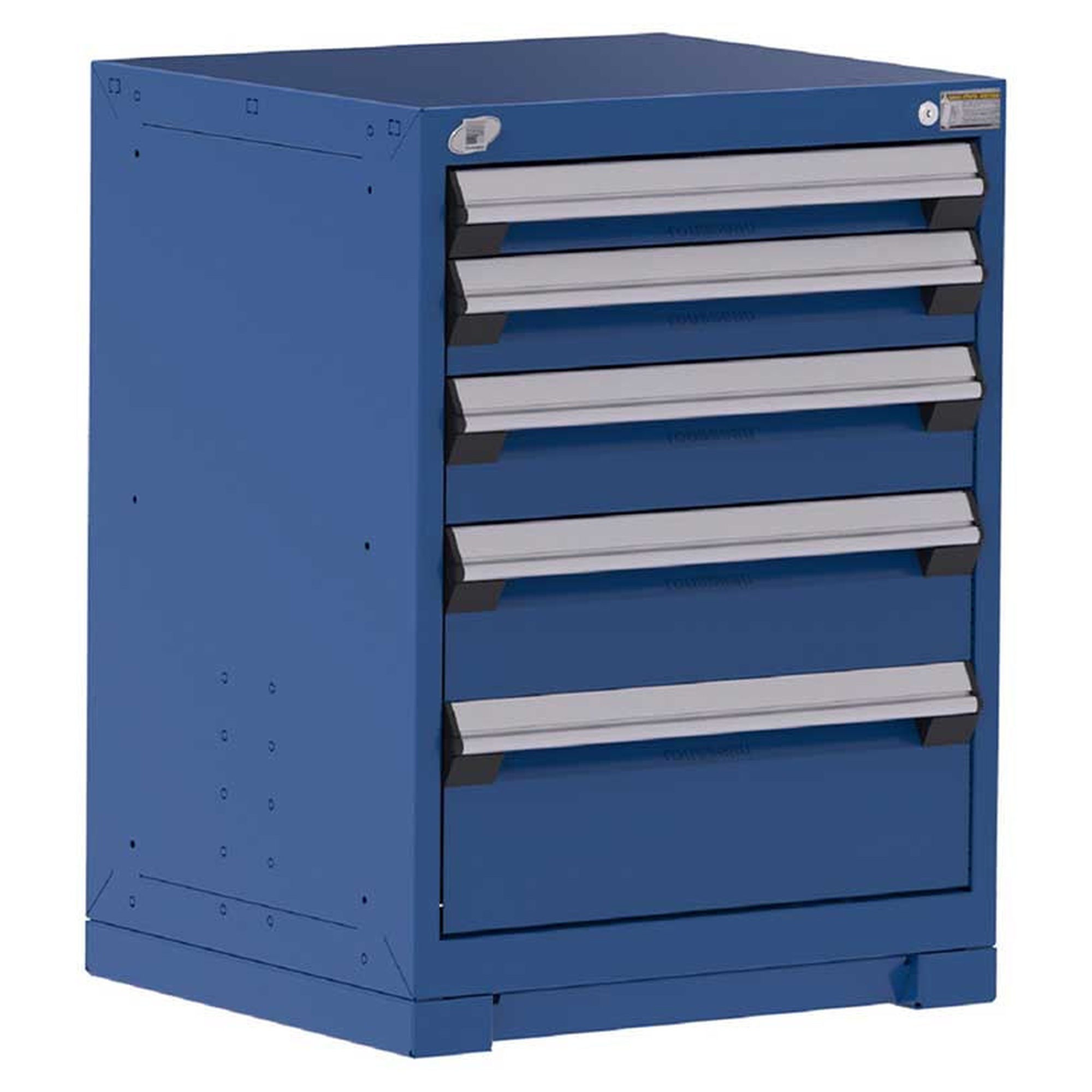5-Drawer Heavy-Duty Modular Cabinet, 24"W x 21"D x 32"H - With Dividers
