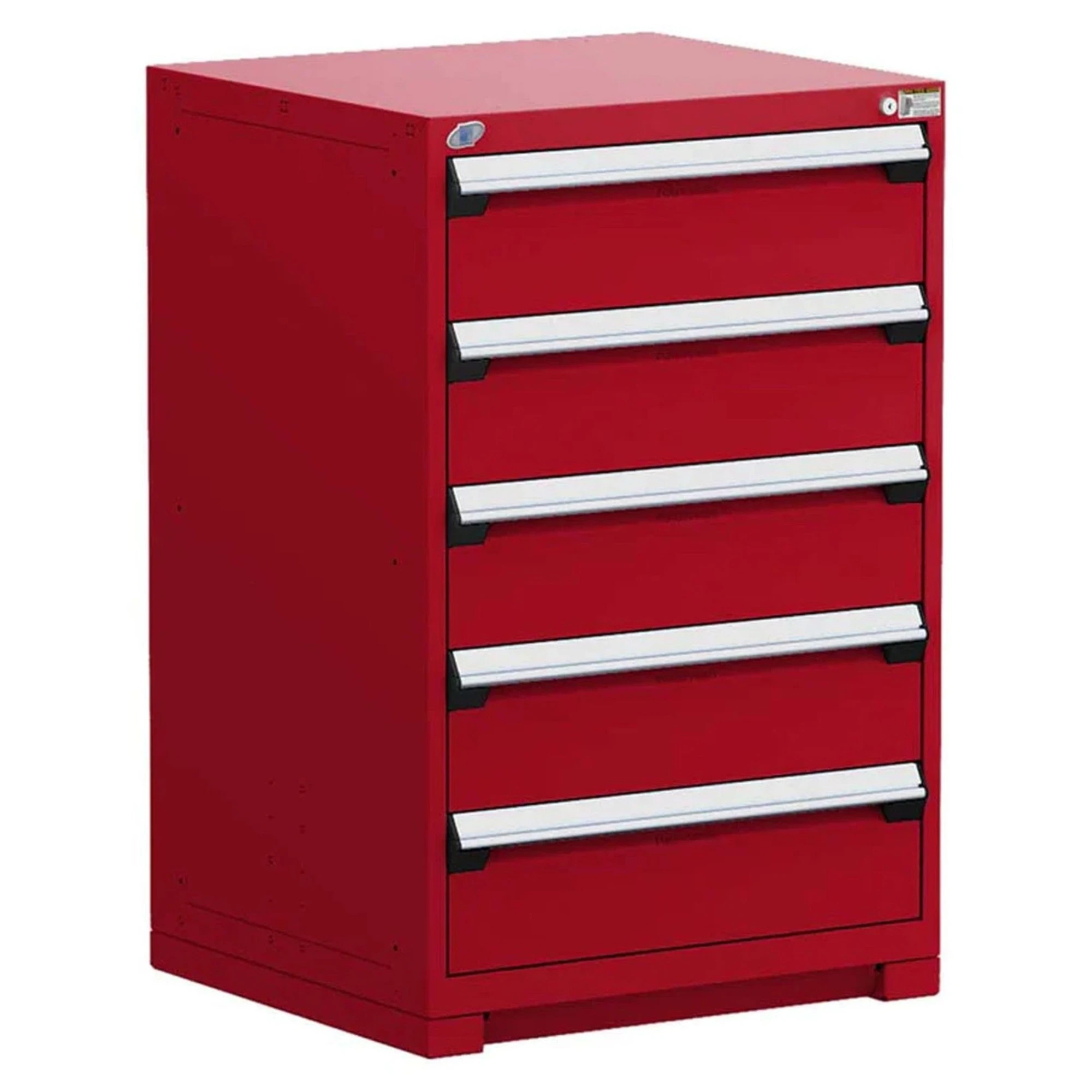 5-Drawer Heavy-Duty Modular Cabinet, 30"W x 21"D x 46"H - Without Dividers