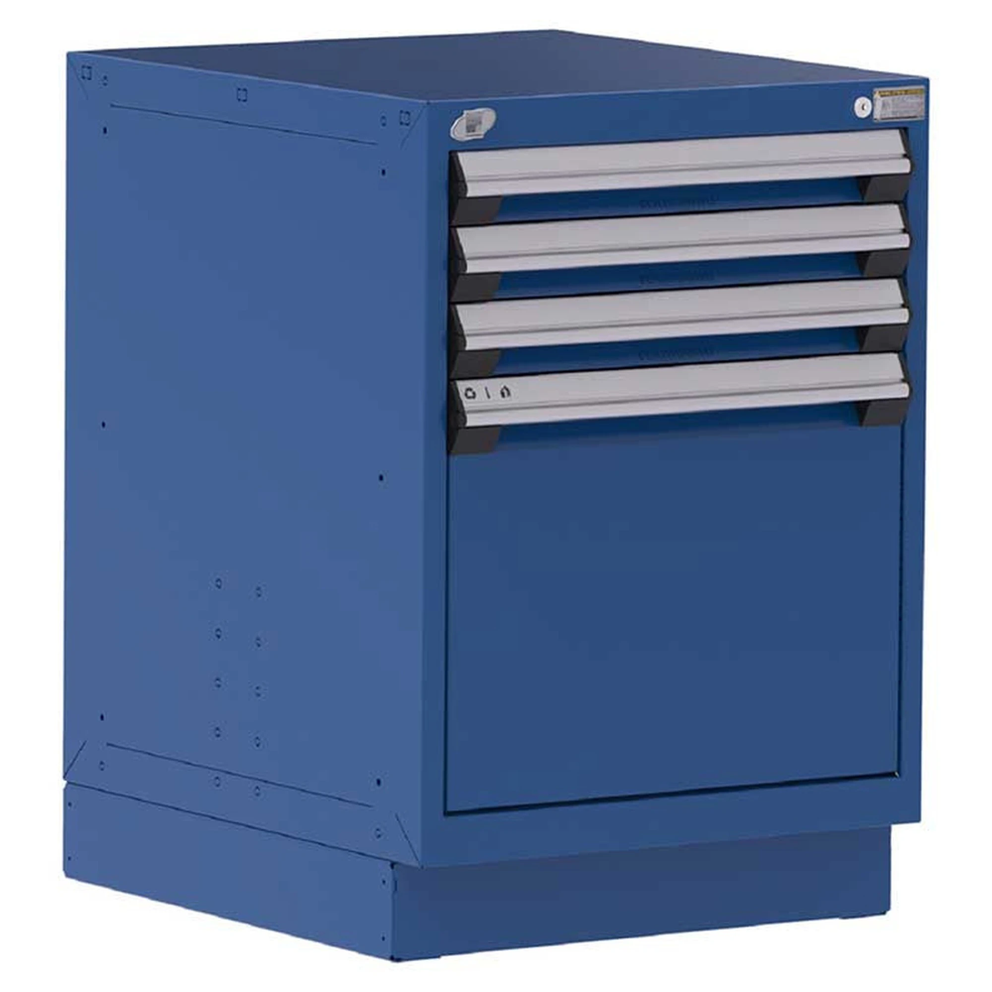 3-Drawer Heavy-Duty Modular Cabinet, 24"W x 27"D x 34"H - With Dividers