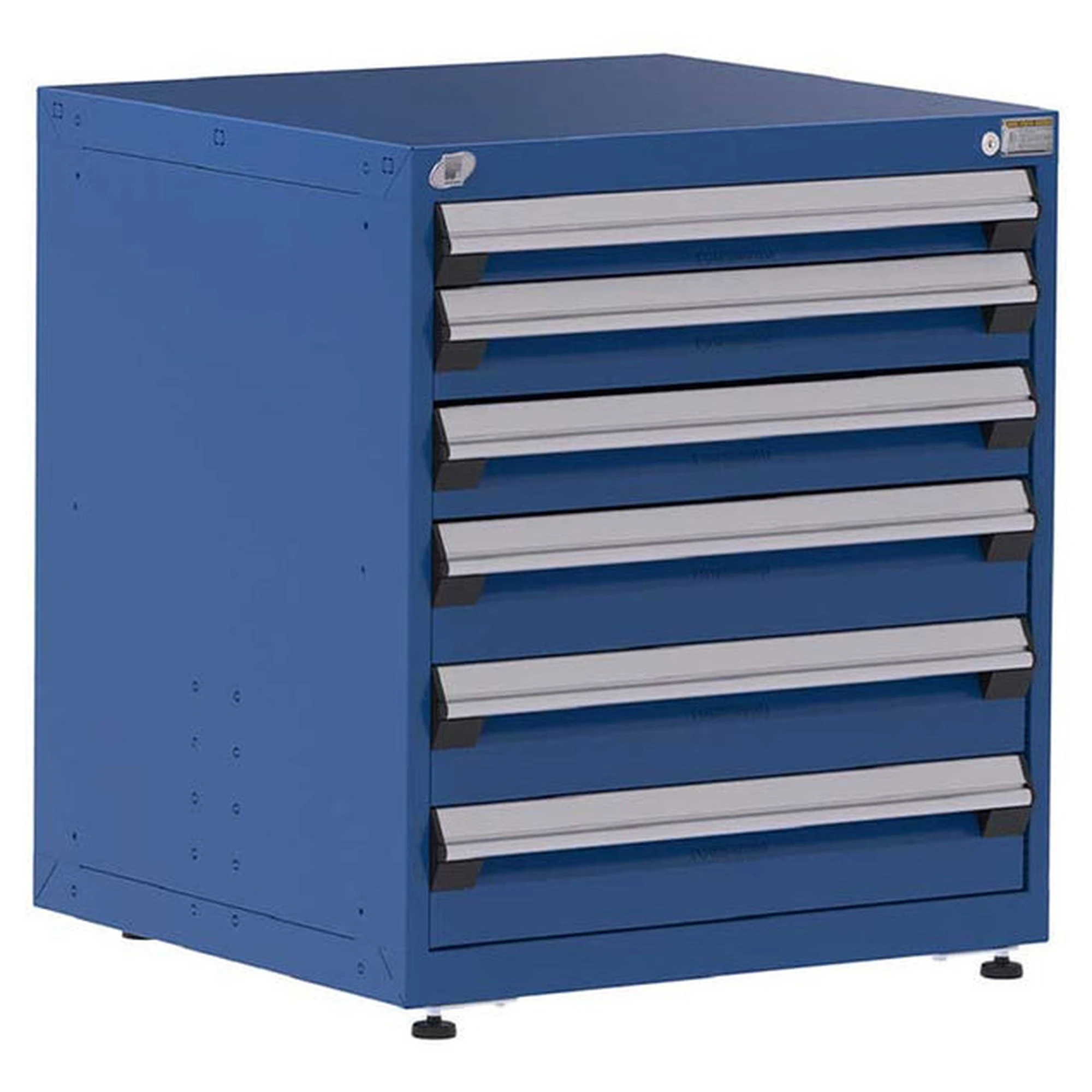 6-Drawer Heavy-Duty Modular Cabinet, 30"W x 27"D x 30"H - With Dividers