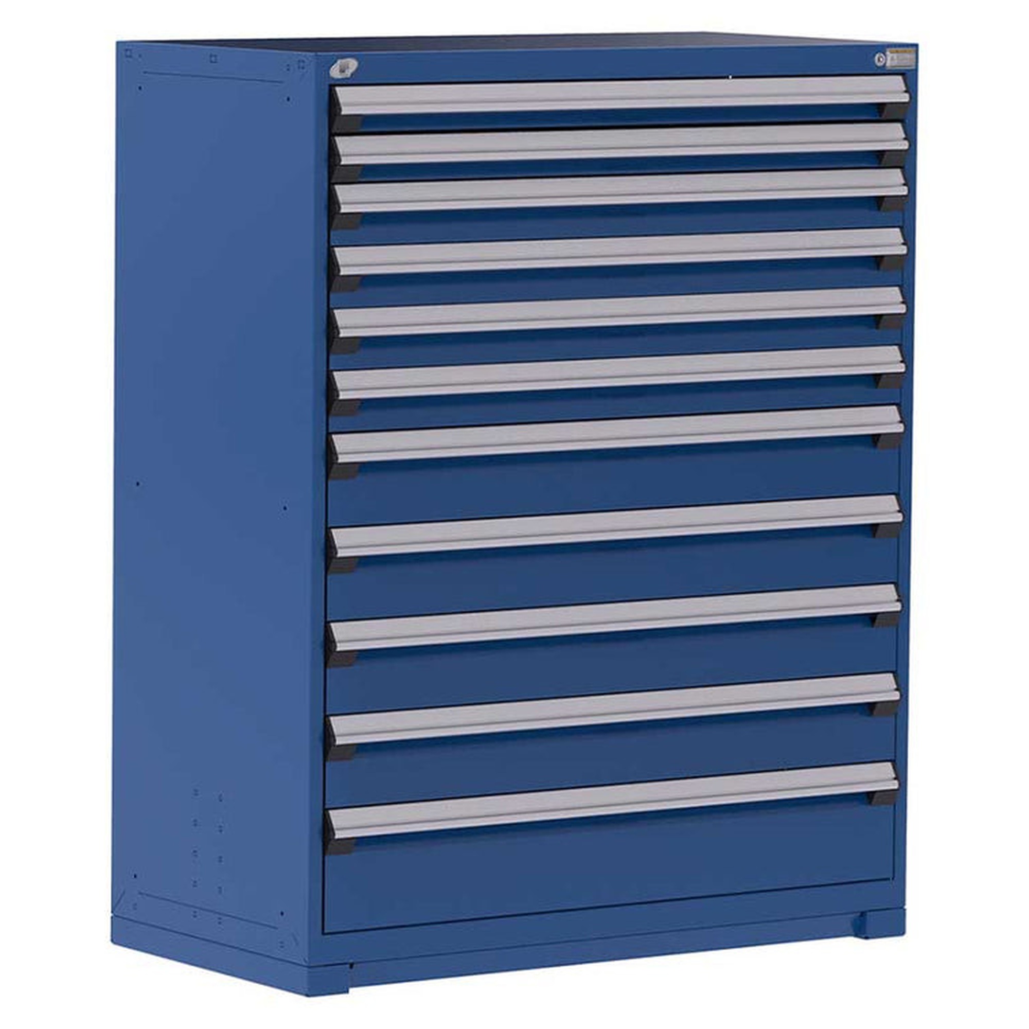 11-Drawer Heavy-Duty Modular Cabinet, 48"W x 24"D x 60"H - With Dividers