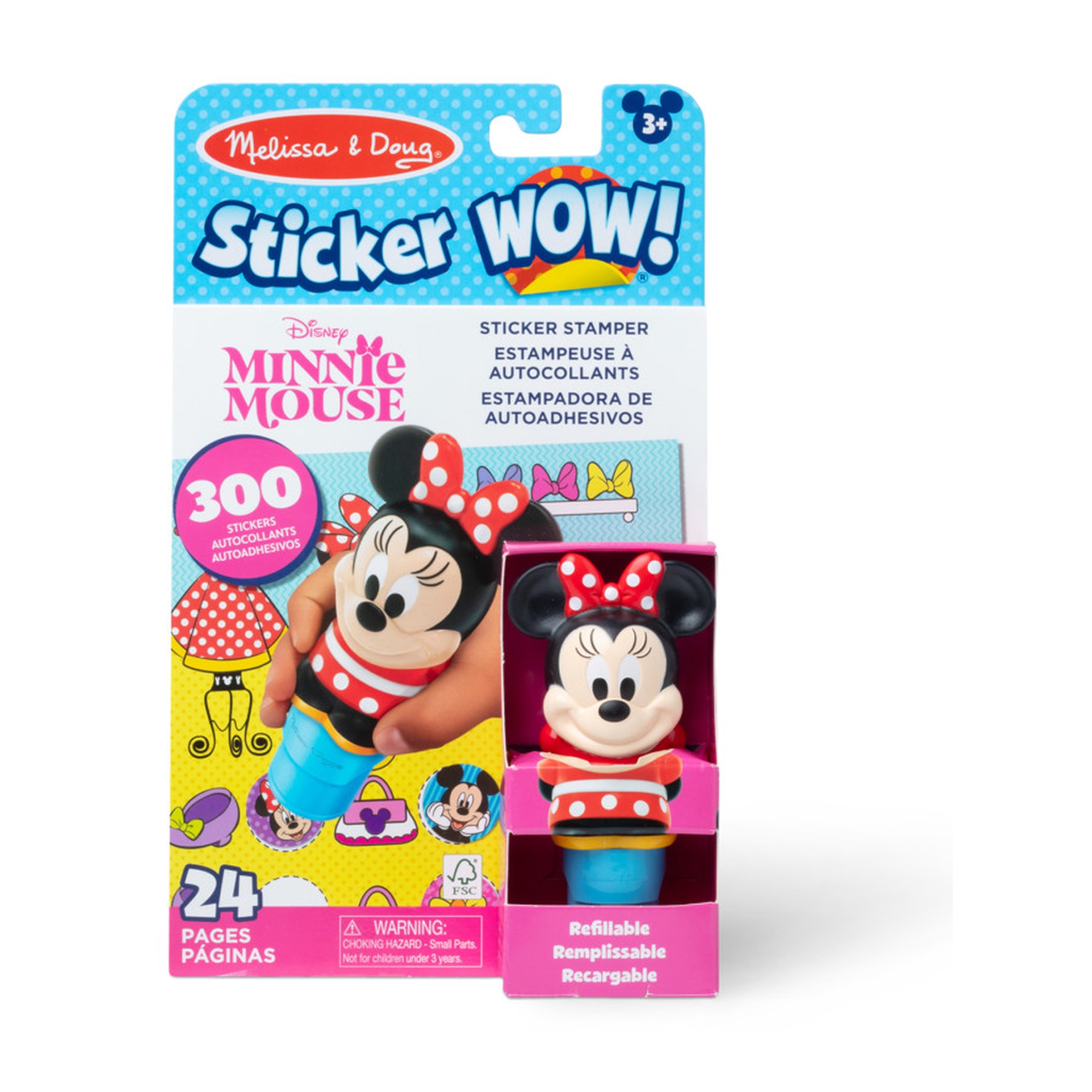 Minnie Mouse Sticker Activity Pad and Stamper