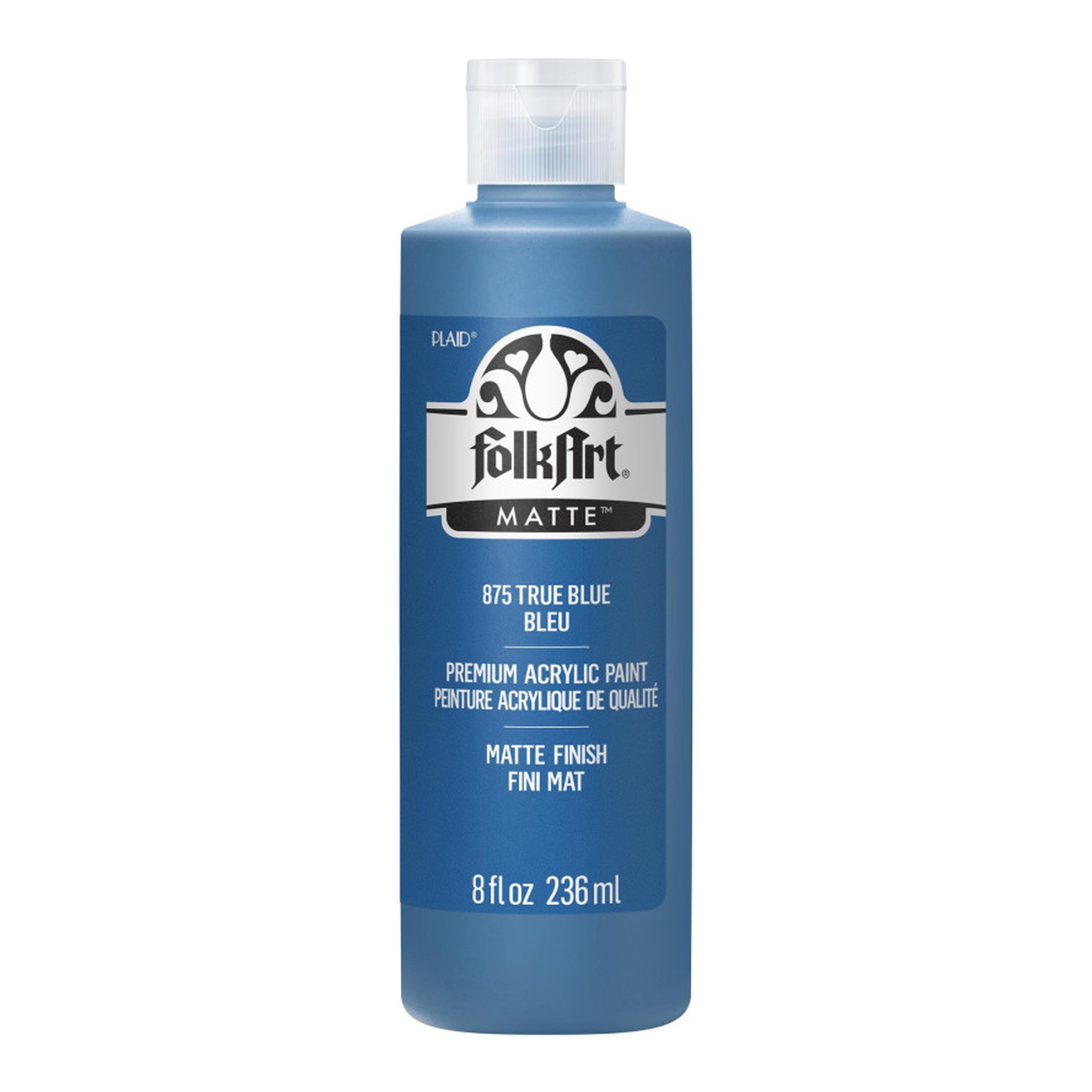 True Blue Matte Acrylic Paint, 8 oz.