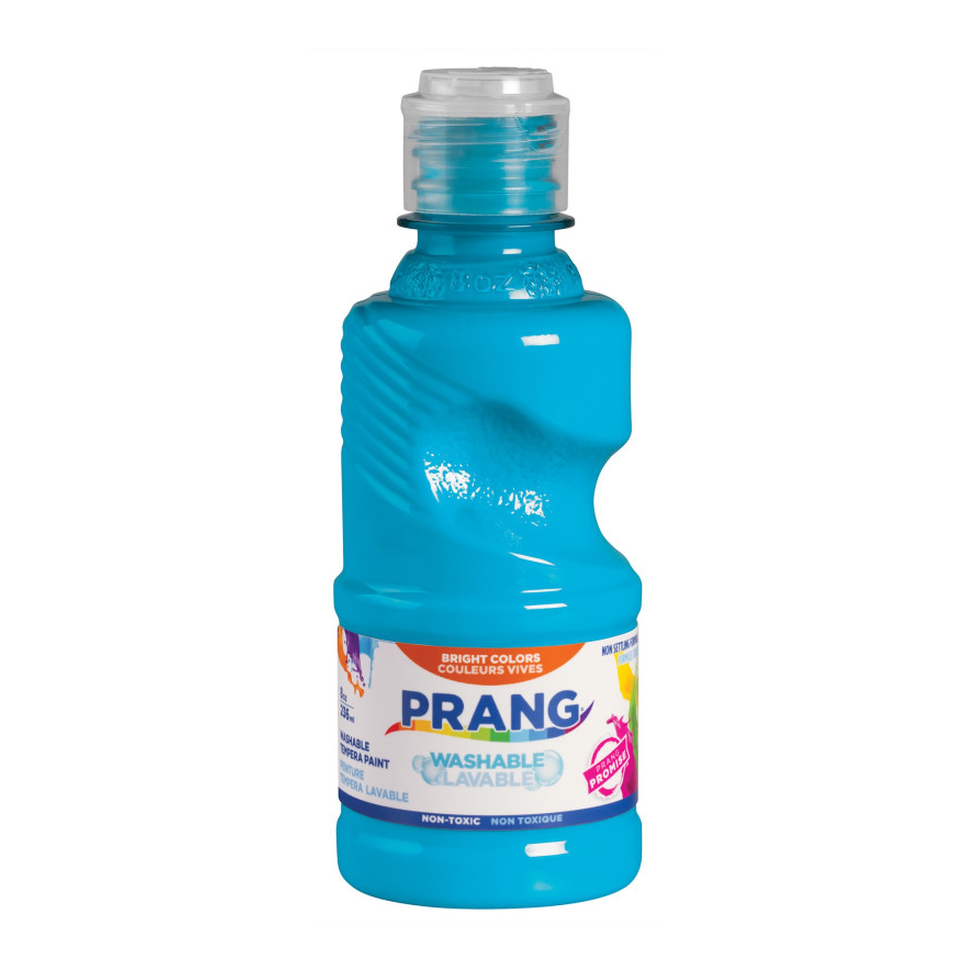 Washable Tempera Paint, Turquoise, 8 oz