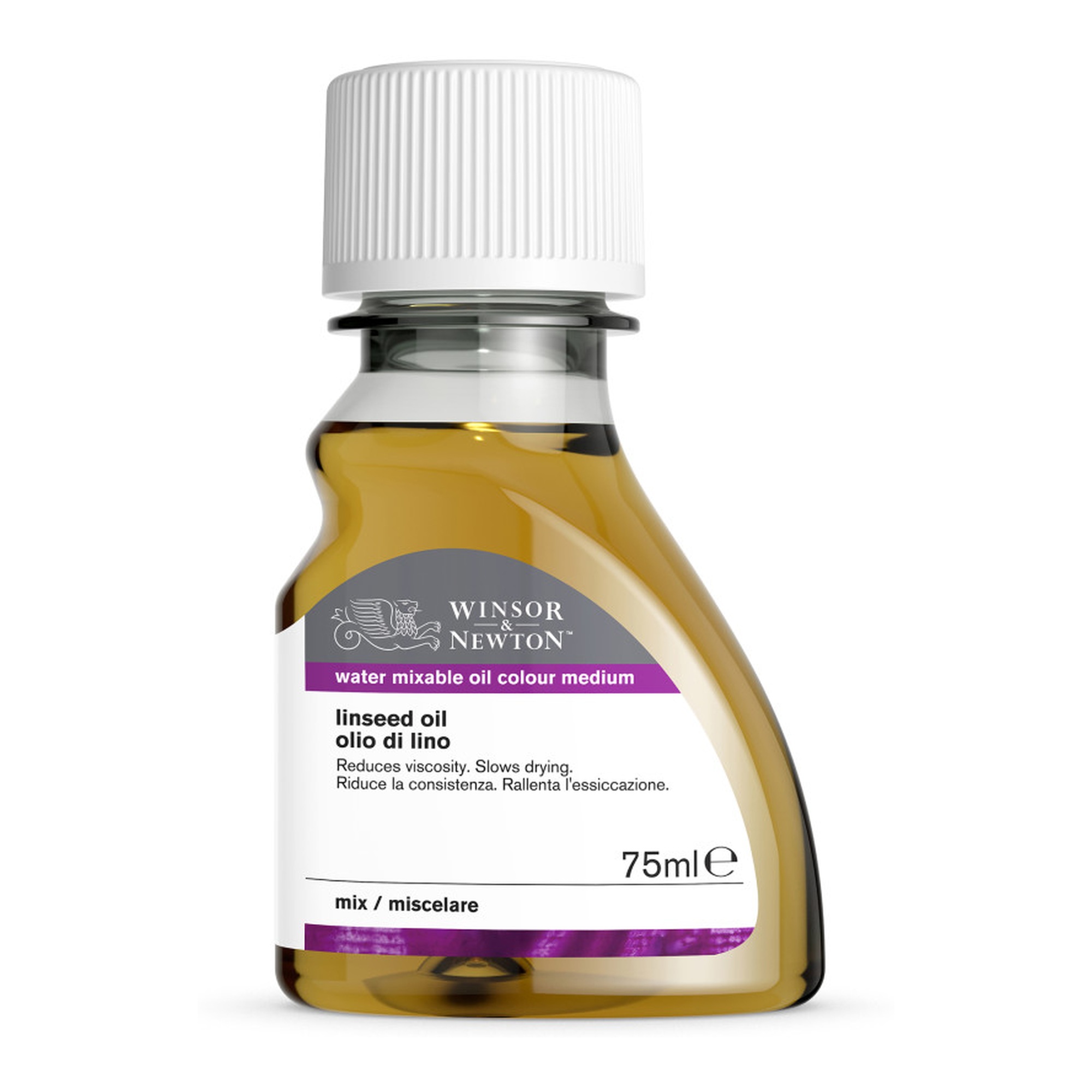 Water-Mixable Linseed Oil Paint Medium, 75 mL