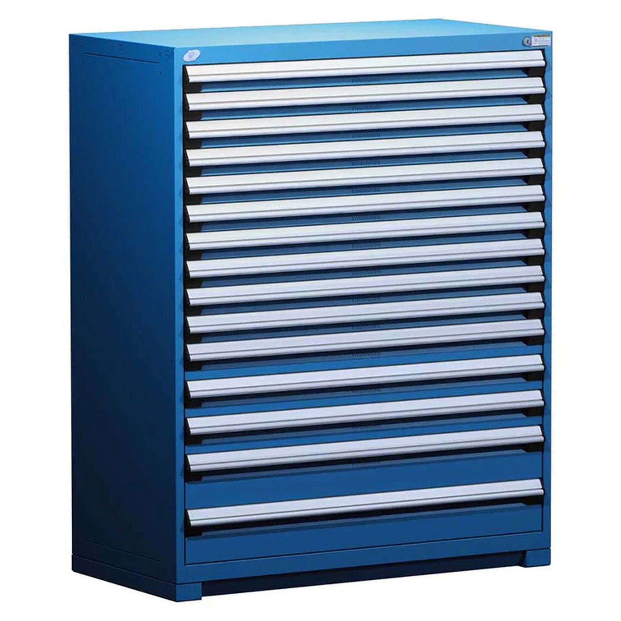 15-Drawer Heavy-Duty Modular Cabinet, 48"W x 24"D x 60"H - With Dividers
