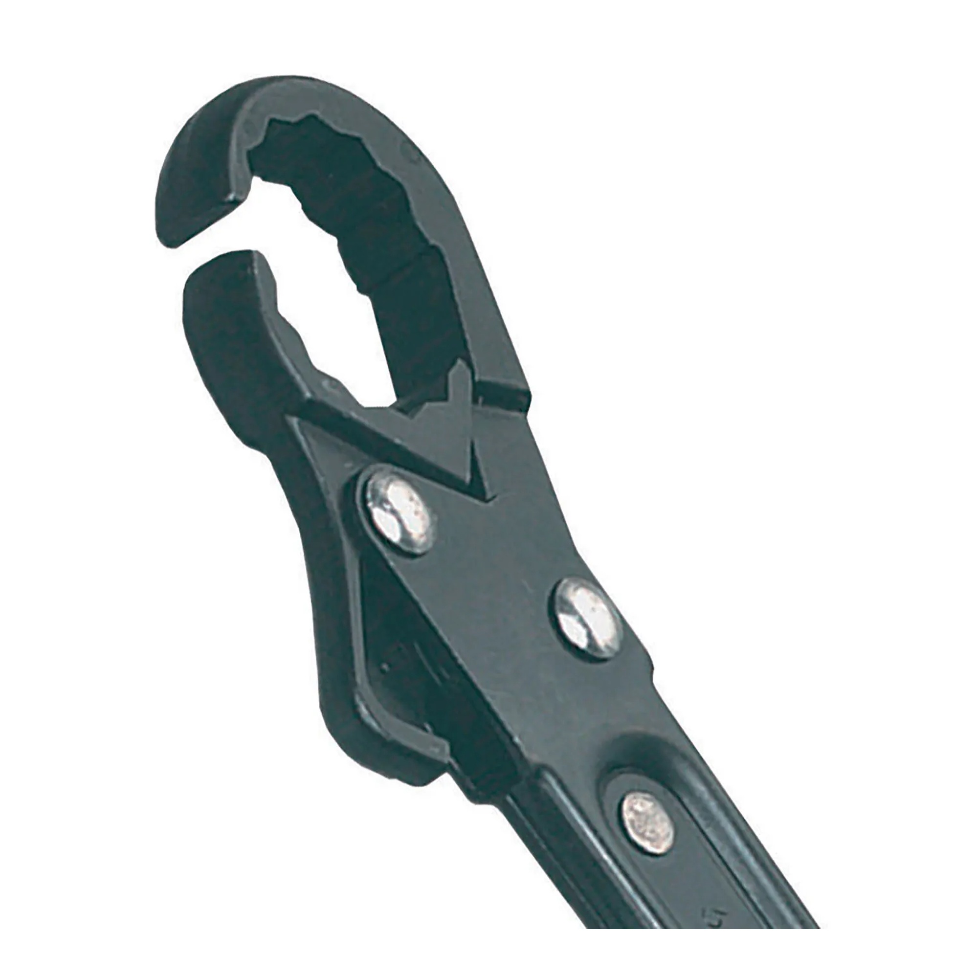 Black 5/8 in. ratcheting flare nut wrench