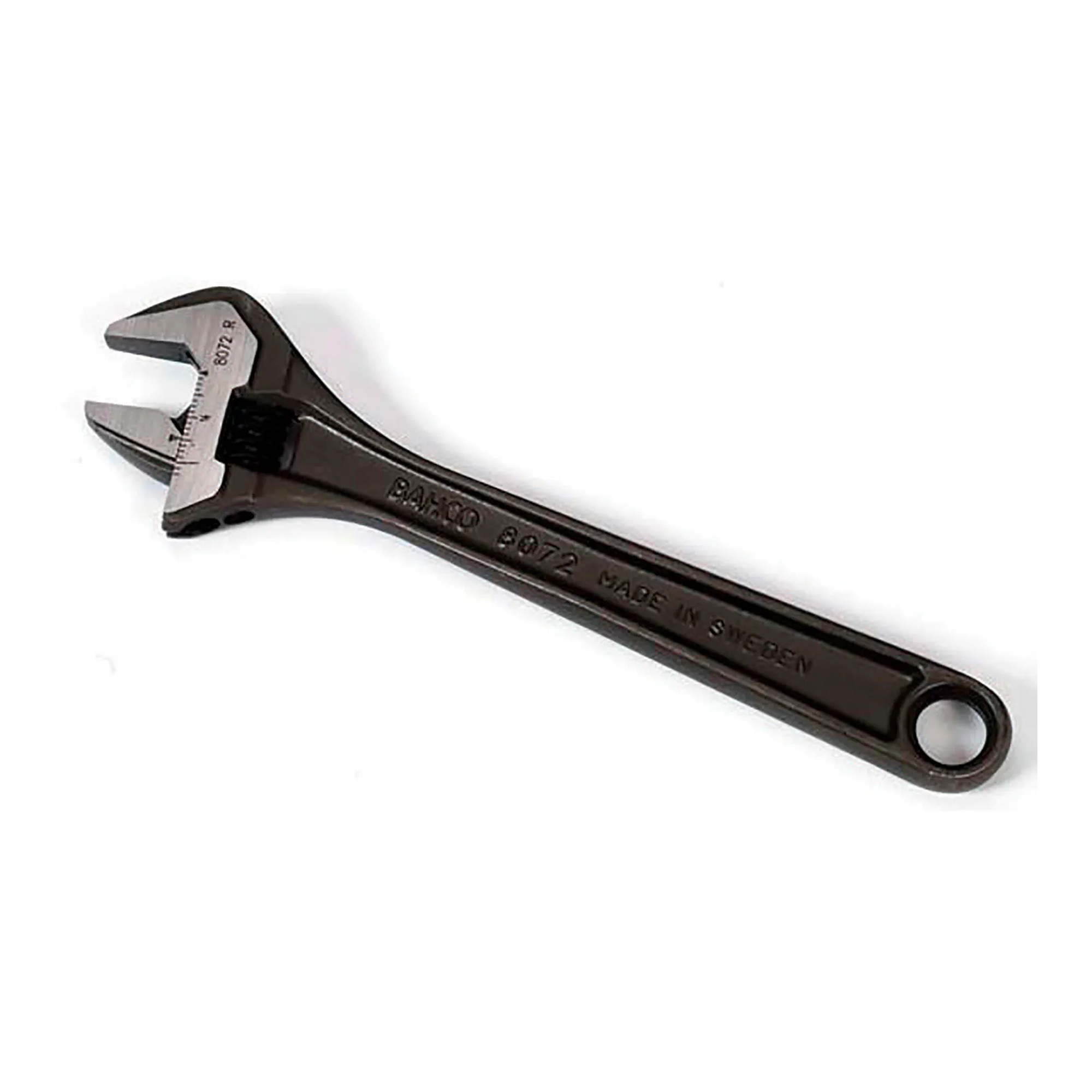 8-Inch Adjustable Wrench with Phosphate Finish