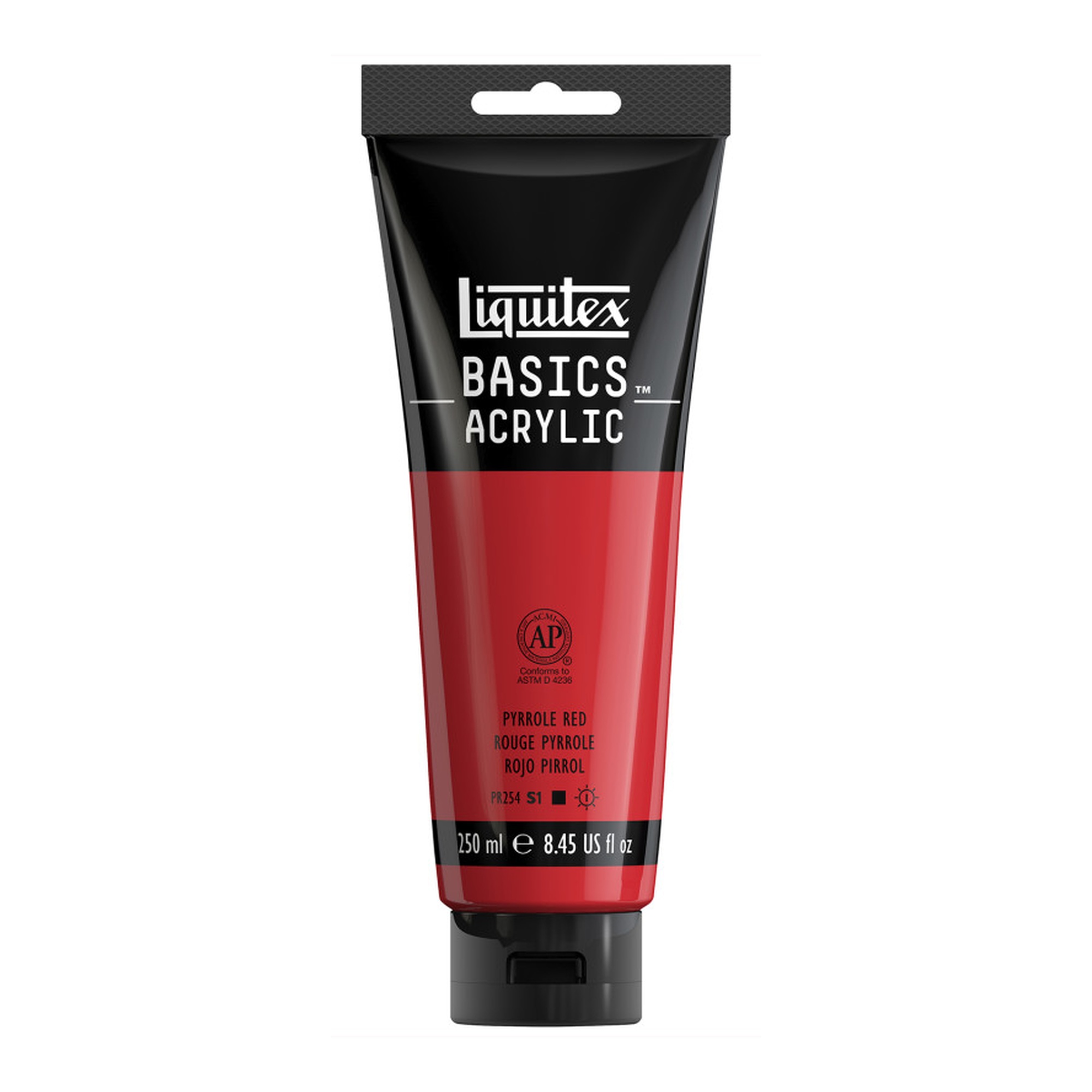 Pyrrole Red Acrylic Paint, 250 mL Tube