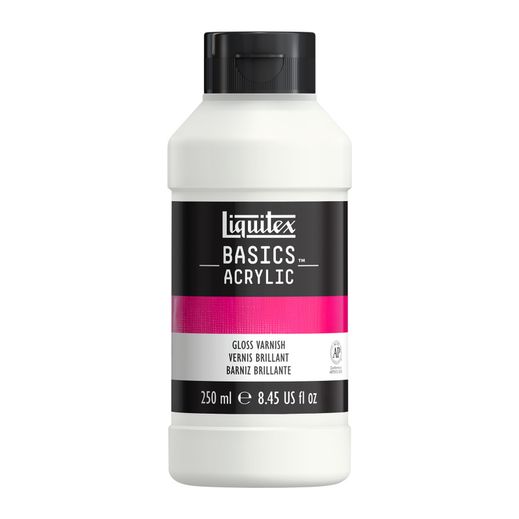 BASICS Gloss Varnish, 250 mL Bottle