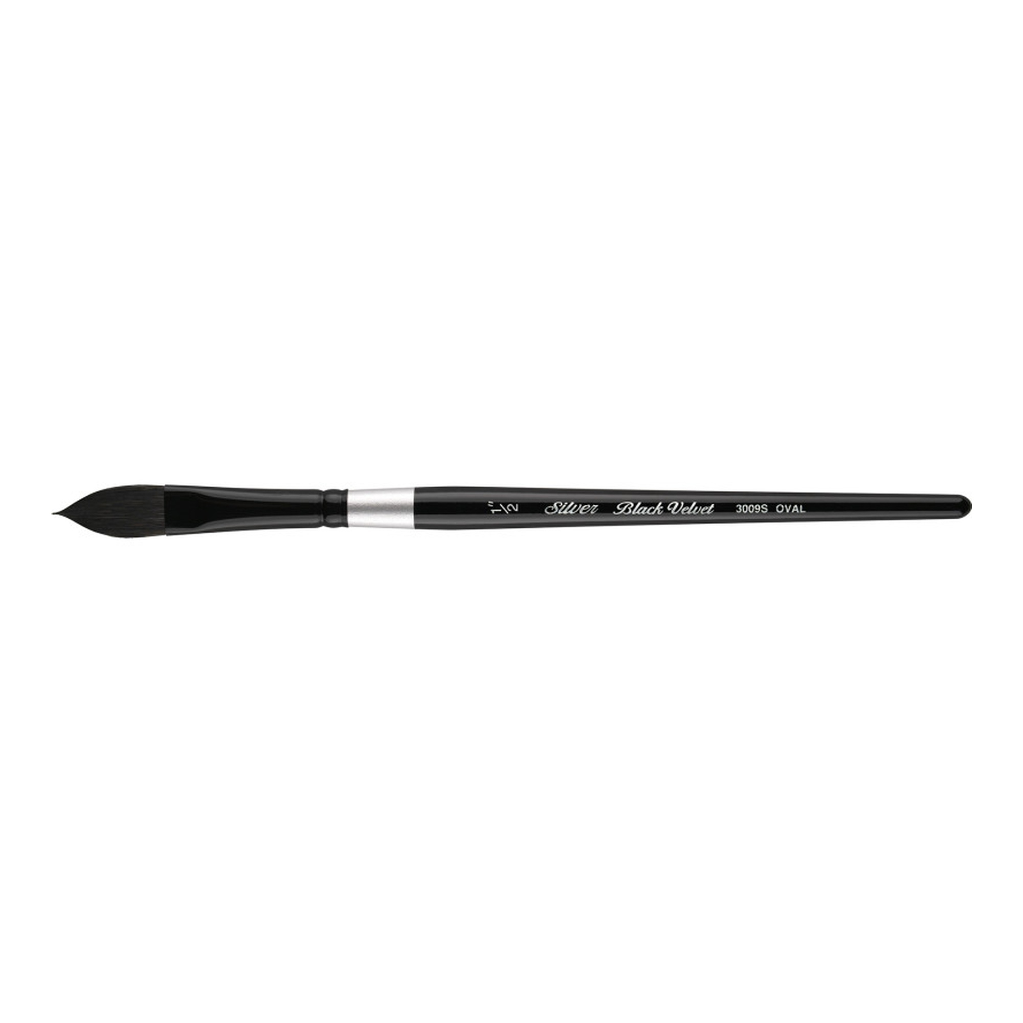 Oval Wash Watercolor Brush, Size 1/2
