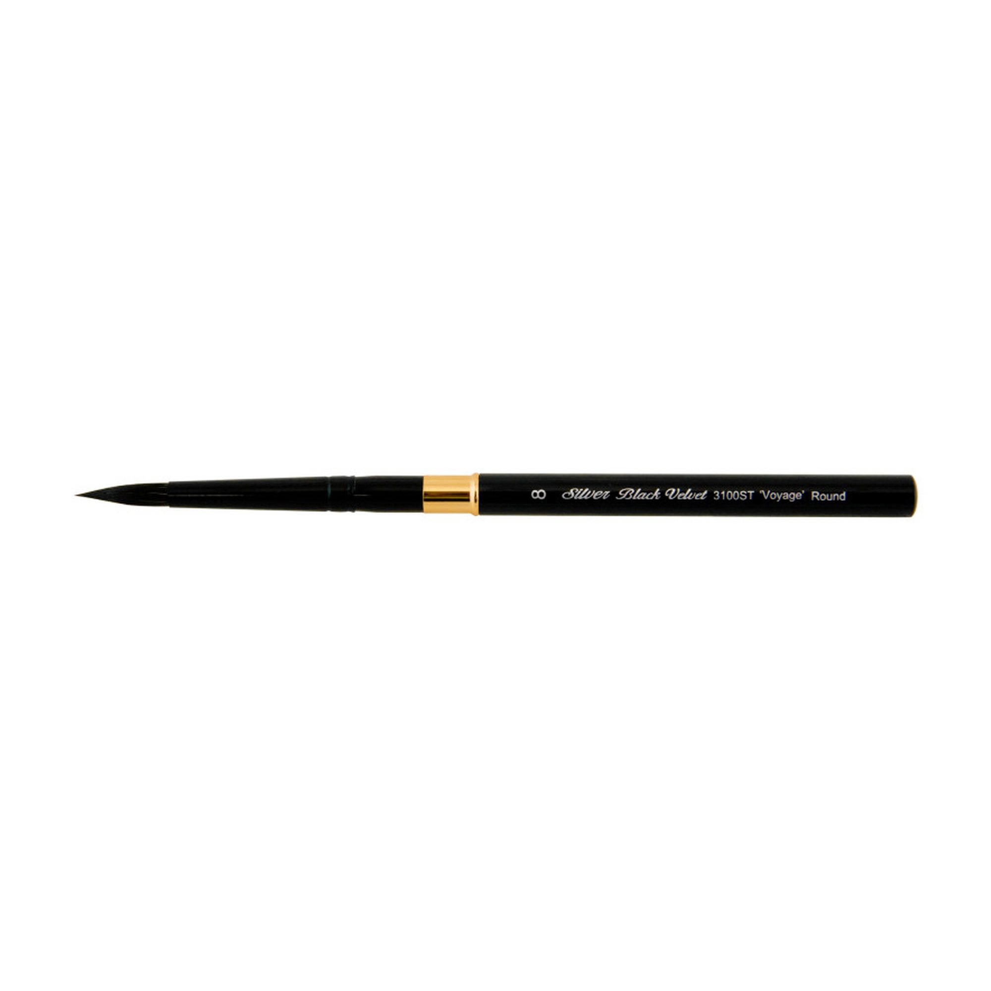 Travel Round Watercolor Brush, Size 8