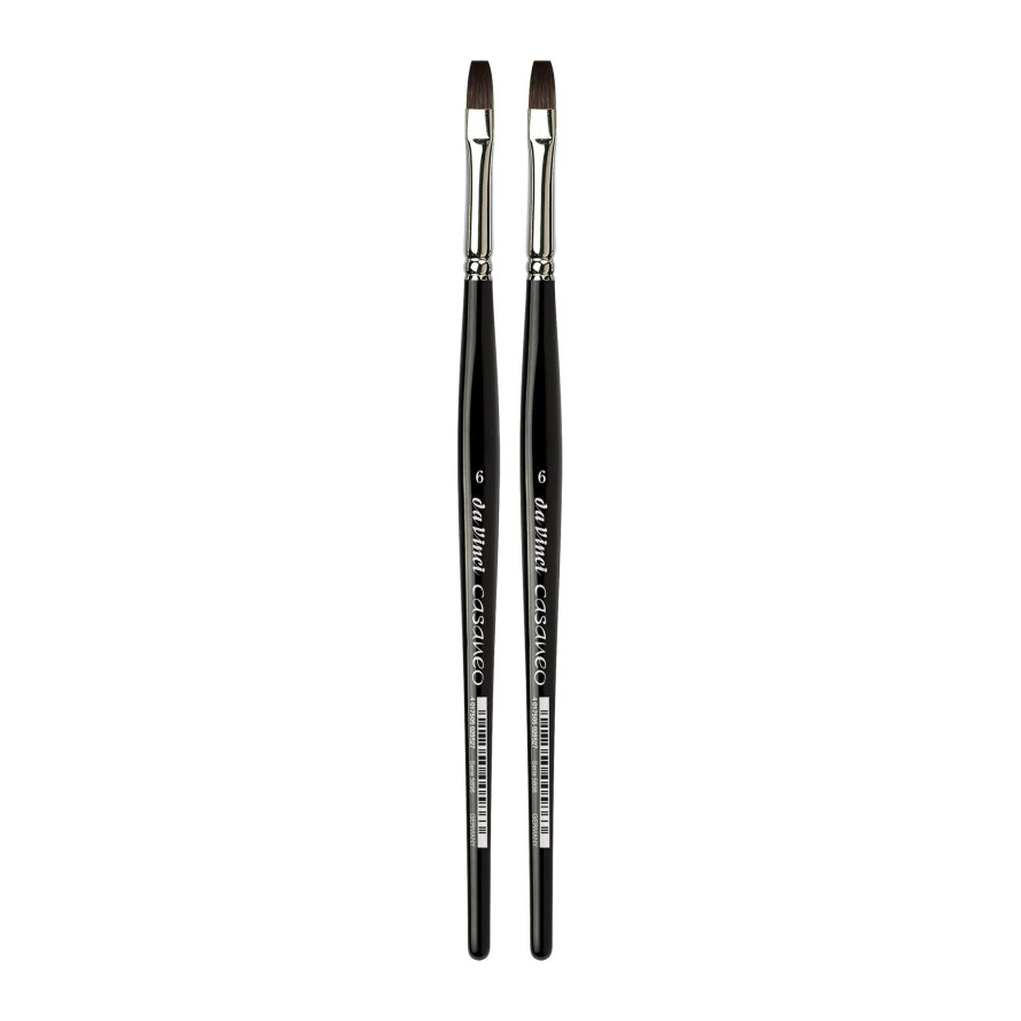 Urban Sketching Extra-Soft Synthetic Flat Brush, Size 6, 2-Pack