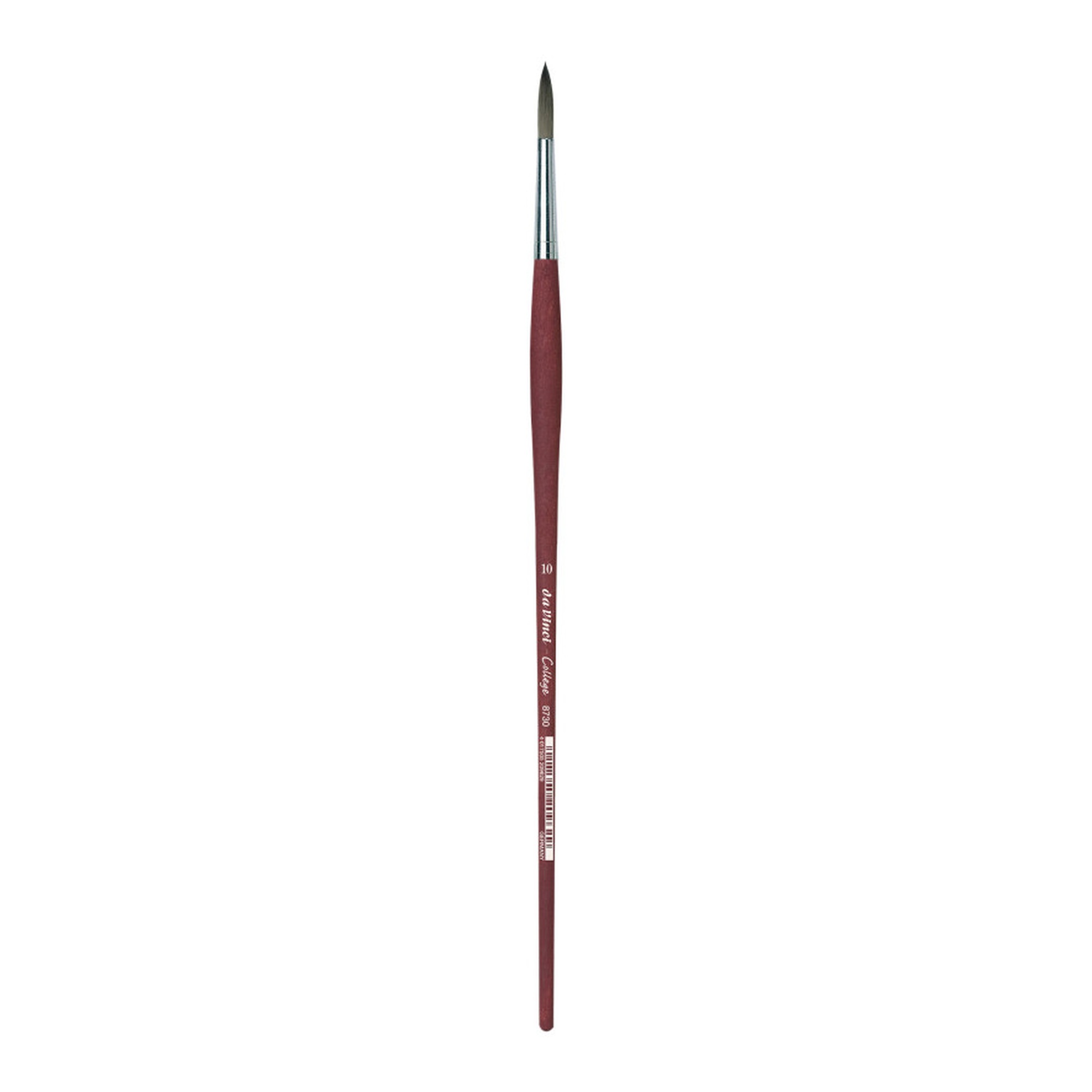 Student Synthetic Round Brush for Acrylic & Oil, Size 10