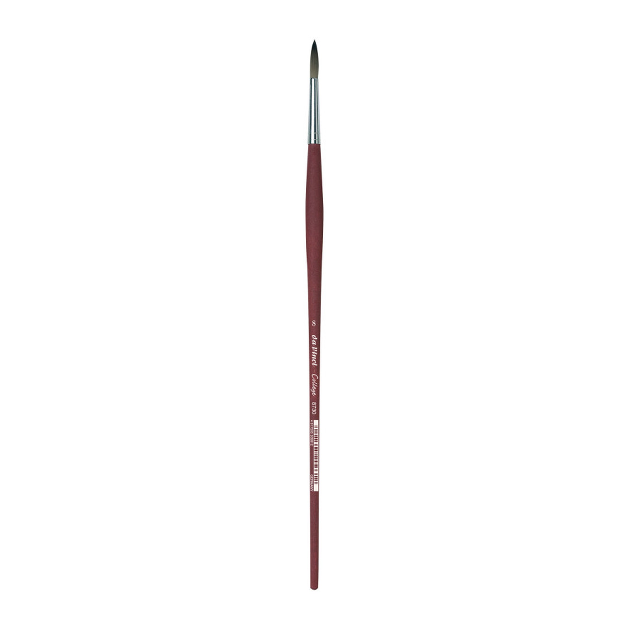 Student Synthetic Round Brush, Size 8, for Acrylic and Oil