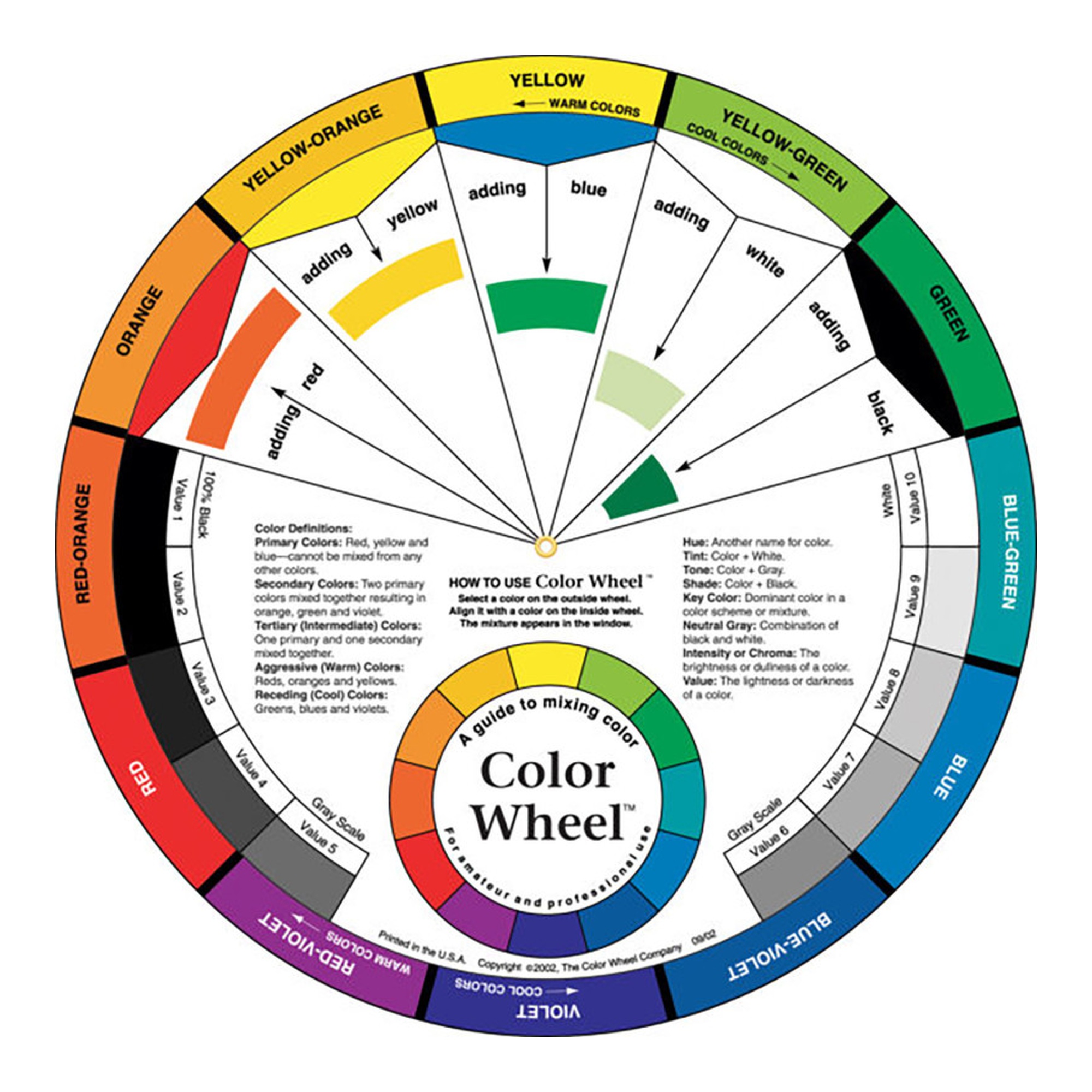 9-1/4-Inch Color Wheel