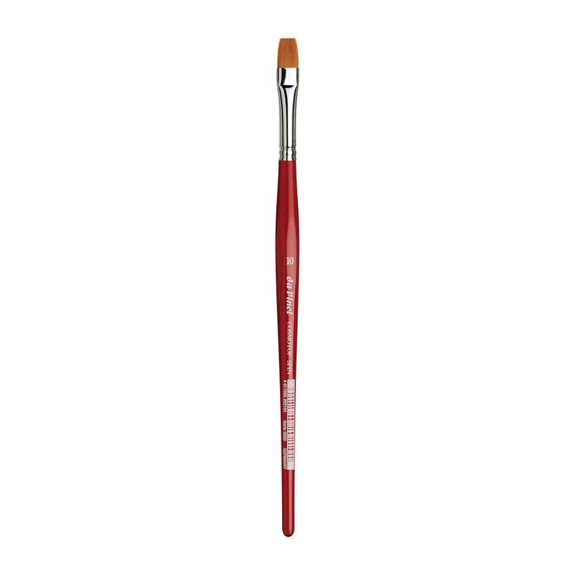 Synthetic Flat Silkpainting Brush, Size 10