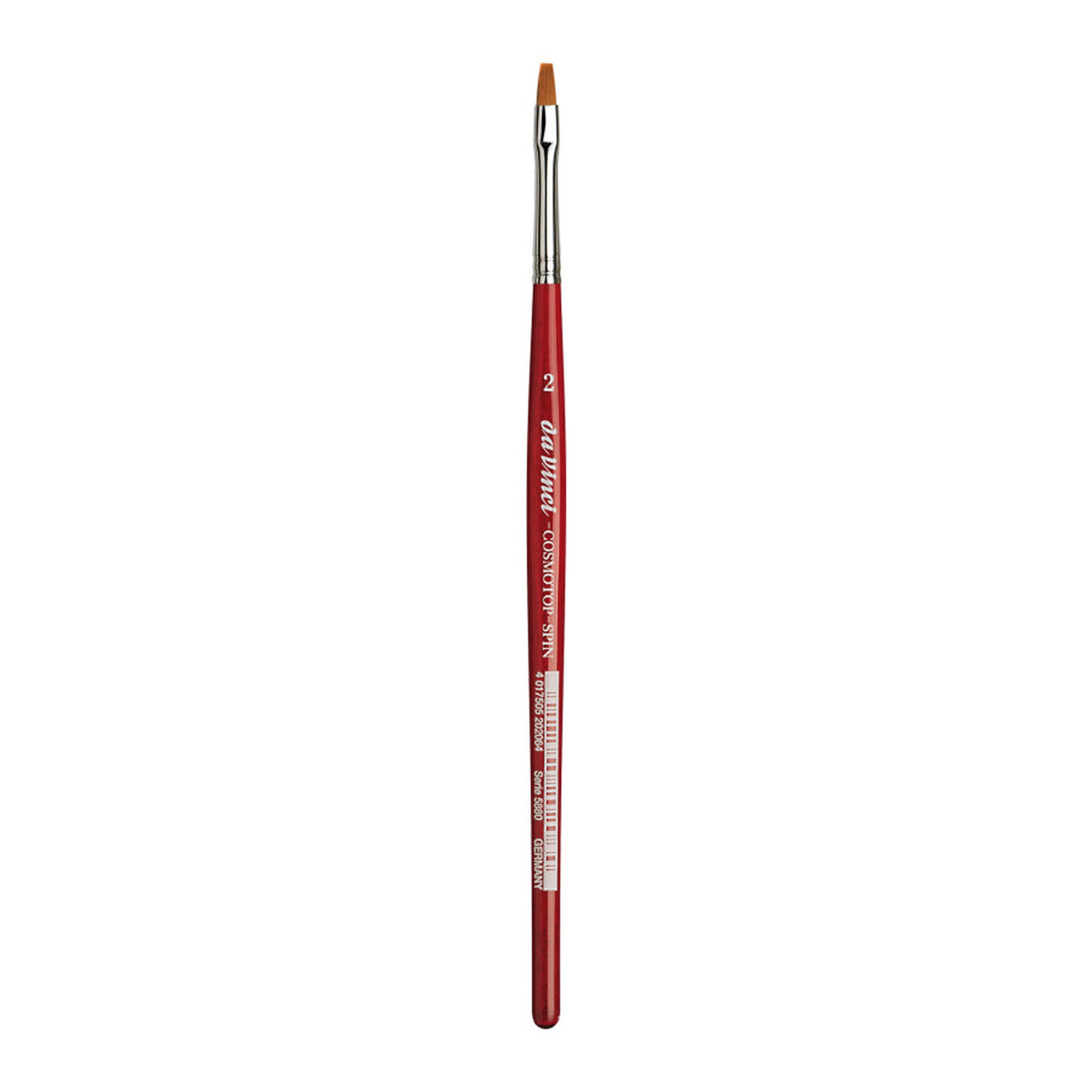 Size 2 Synthetic Flat Watercolor Brush