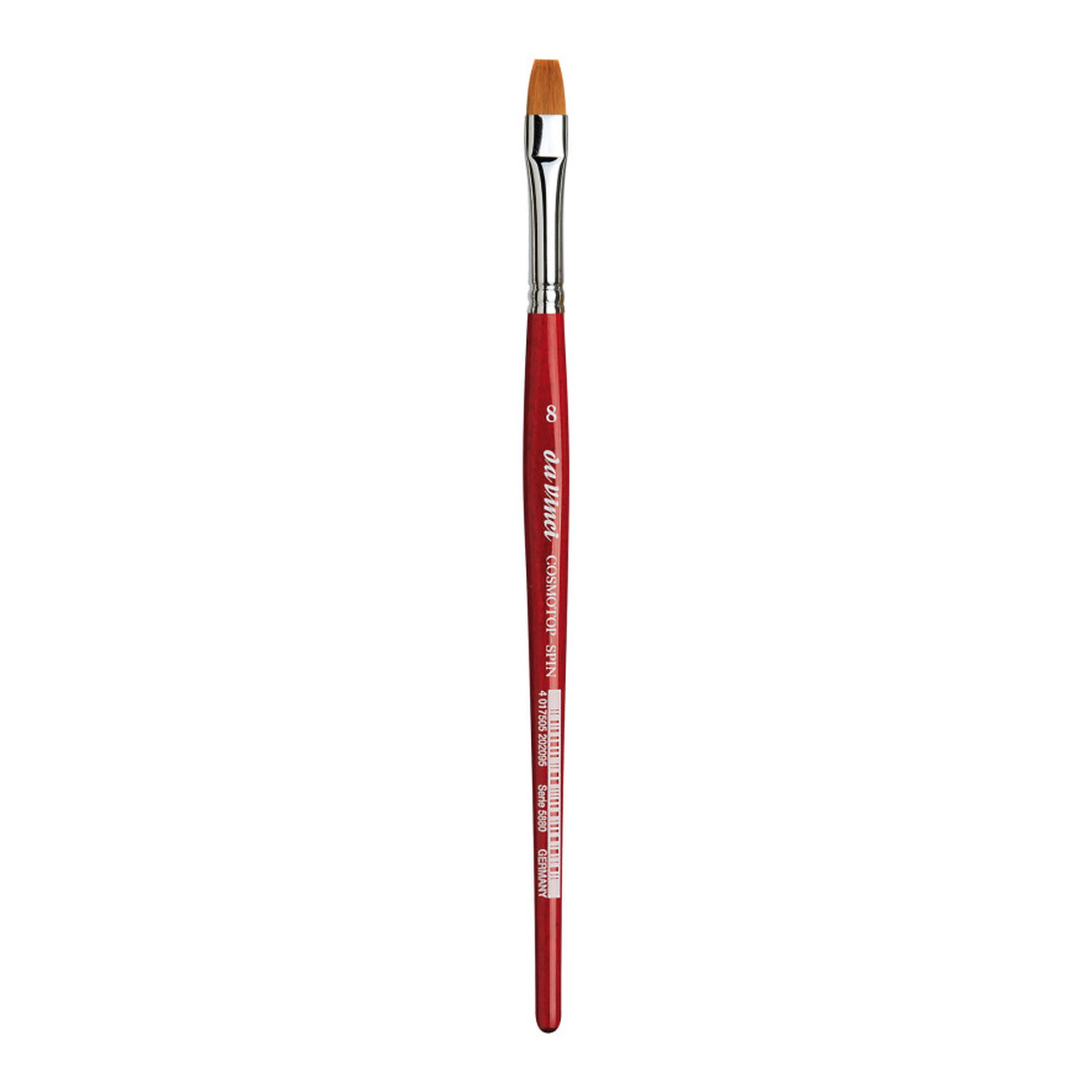 Size 8 Synthetic Flat Watercolor Brush