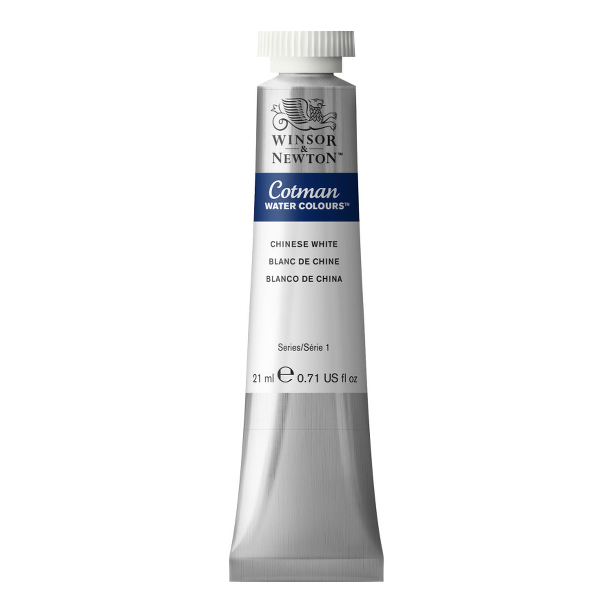 Chinese White Watercolor Paint, 21 mL Tube