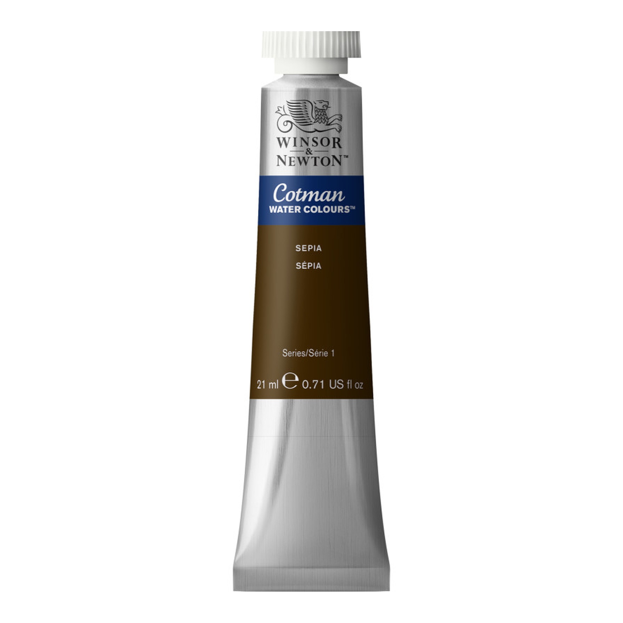 Sepia Watercolor Paint, 21 mL Tube