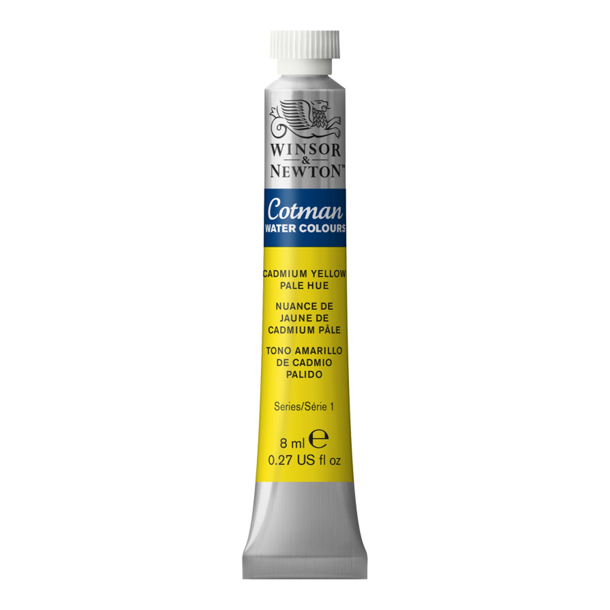 Cotman Watercolor Paint Tube, Cadmium Yellow Pale Hue, 8 mL