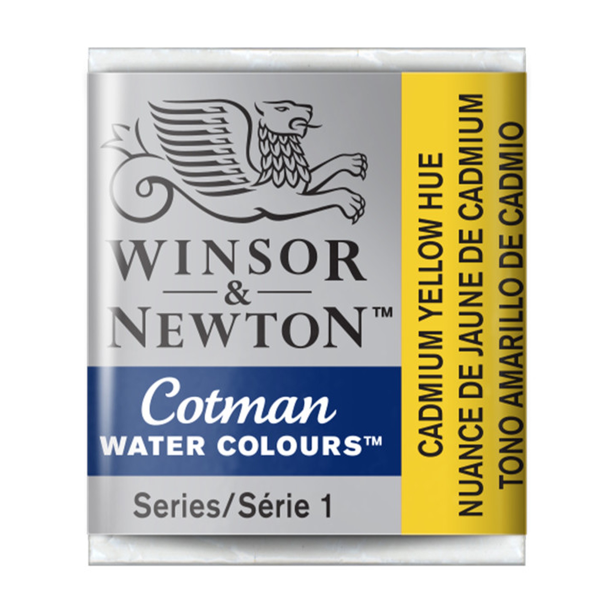Cotman Cadmium Yellow Hue Watercolor Half Pan