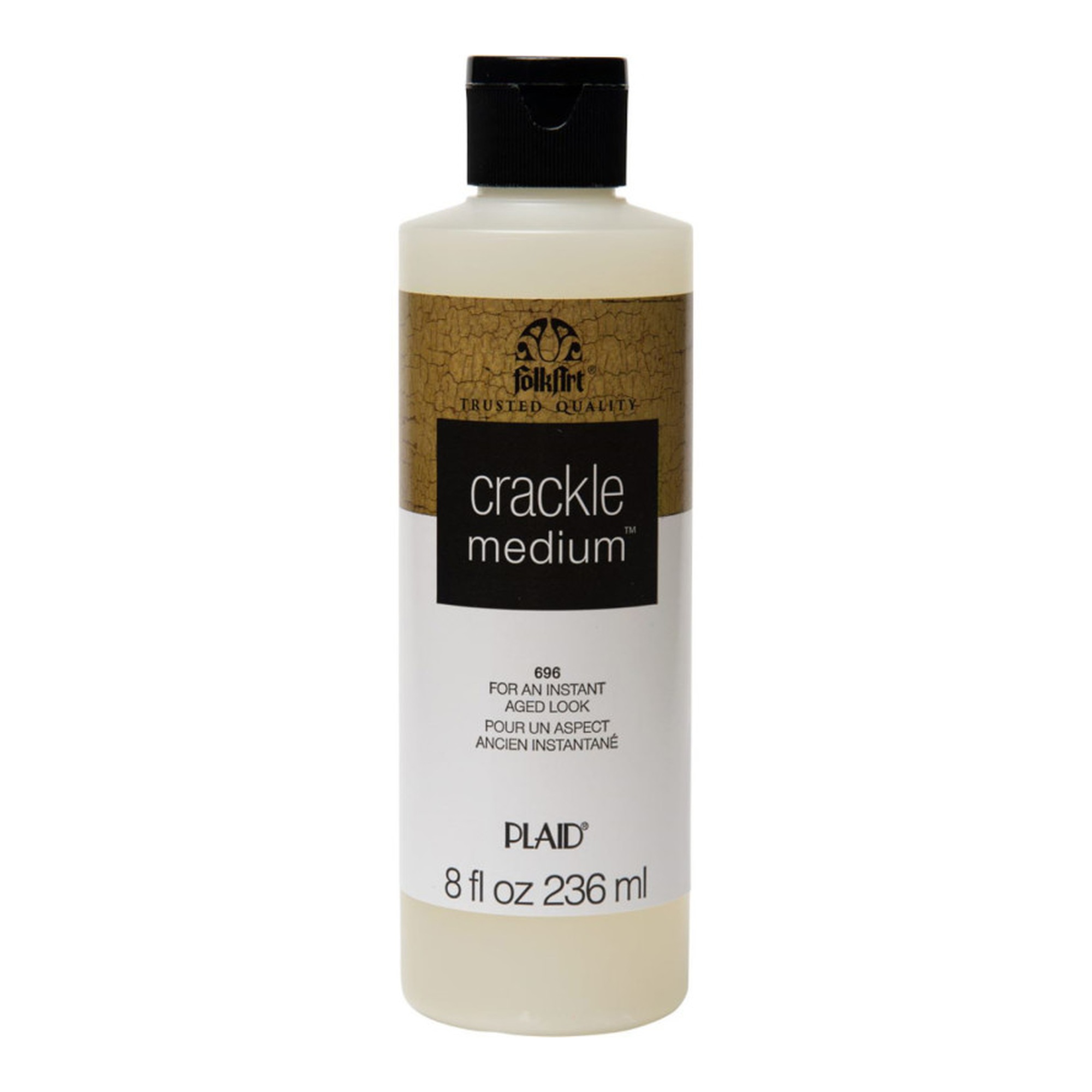 Clear Acrylic Crackle Medium, 8 oz