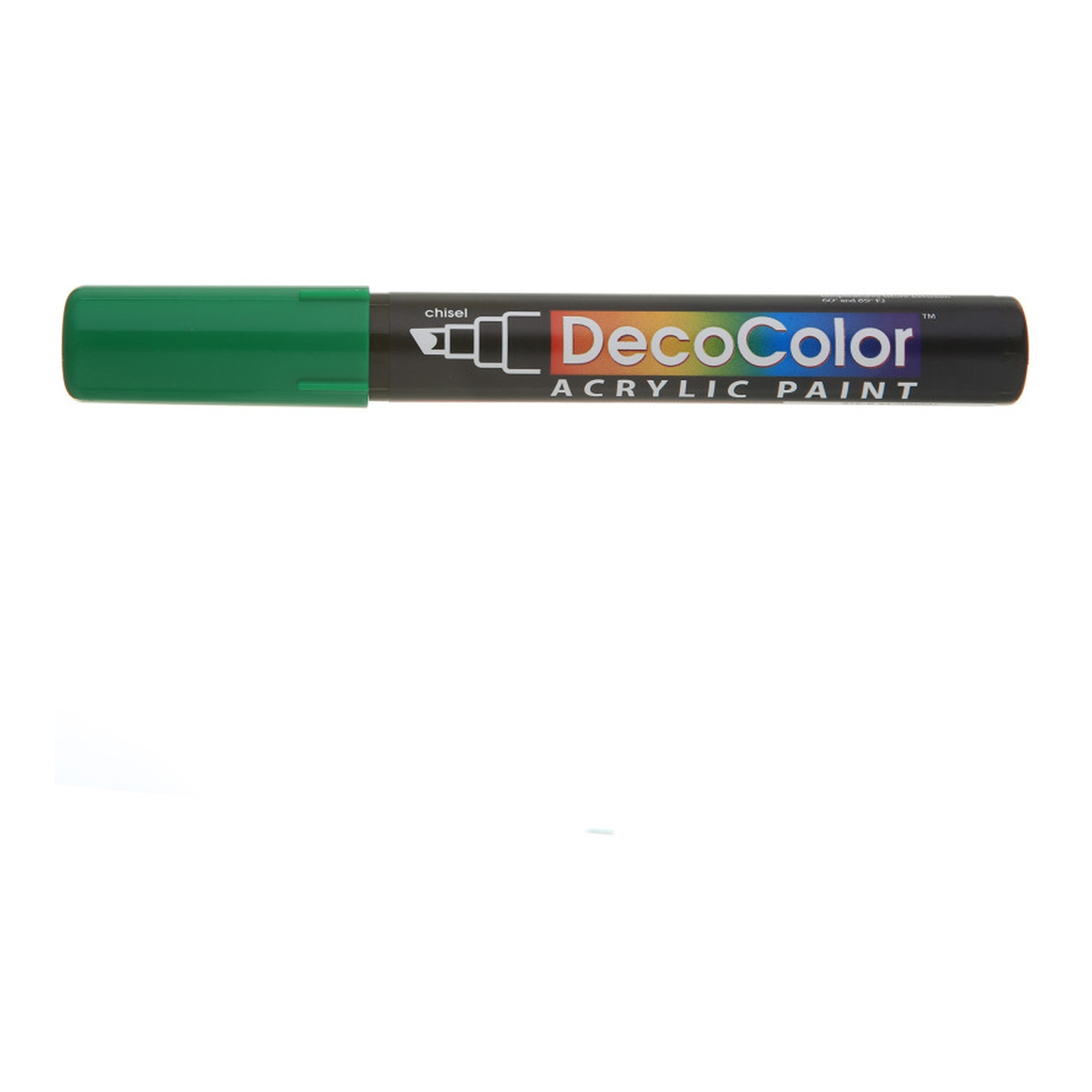 Green Acrylic Paint Marker with Chisel Tip