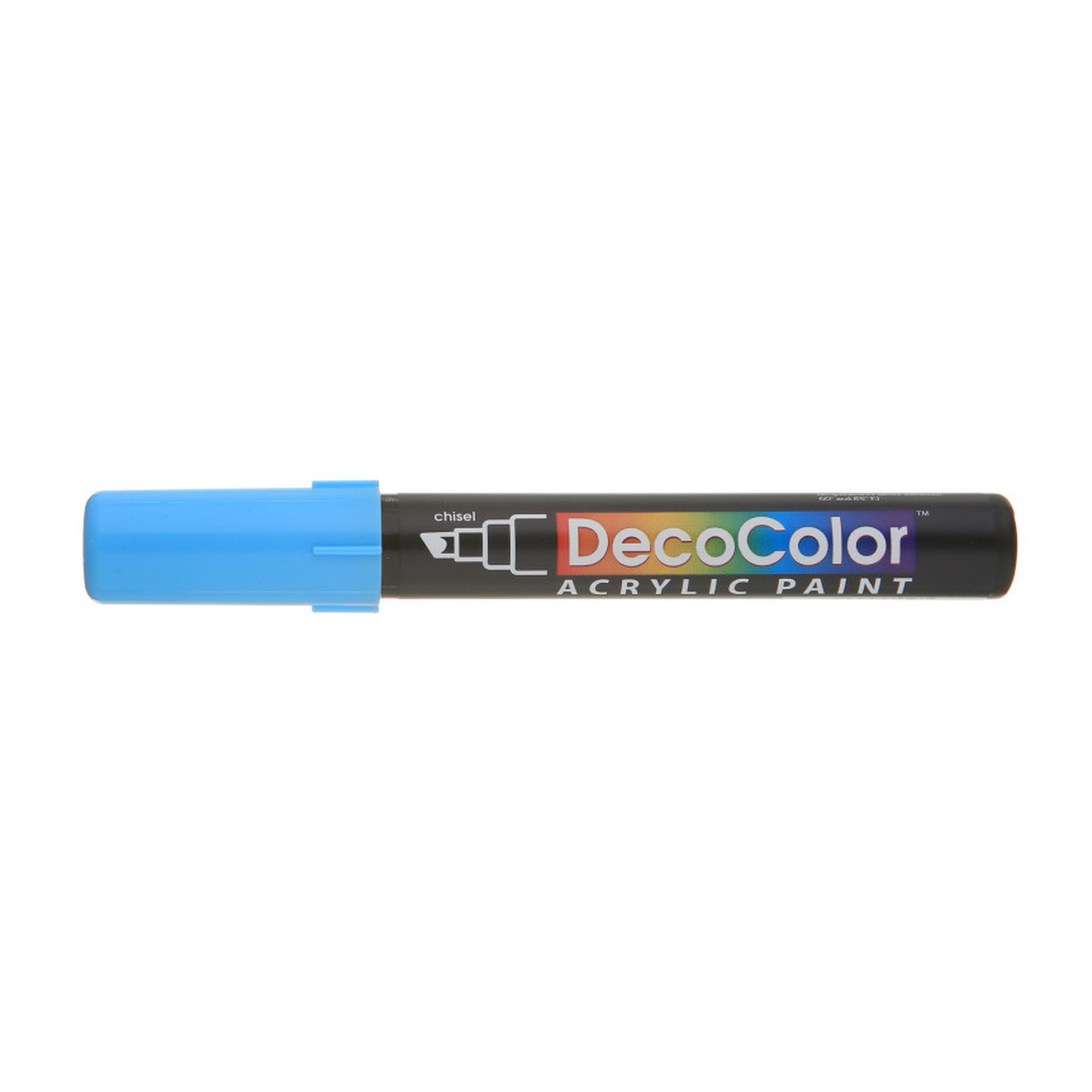 Light Blue Acrylic Paint Marker with Chisel Tip