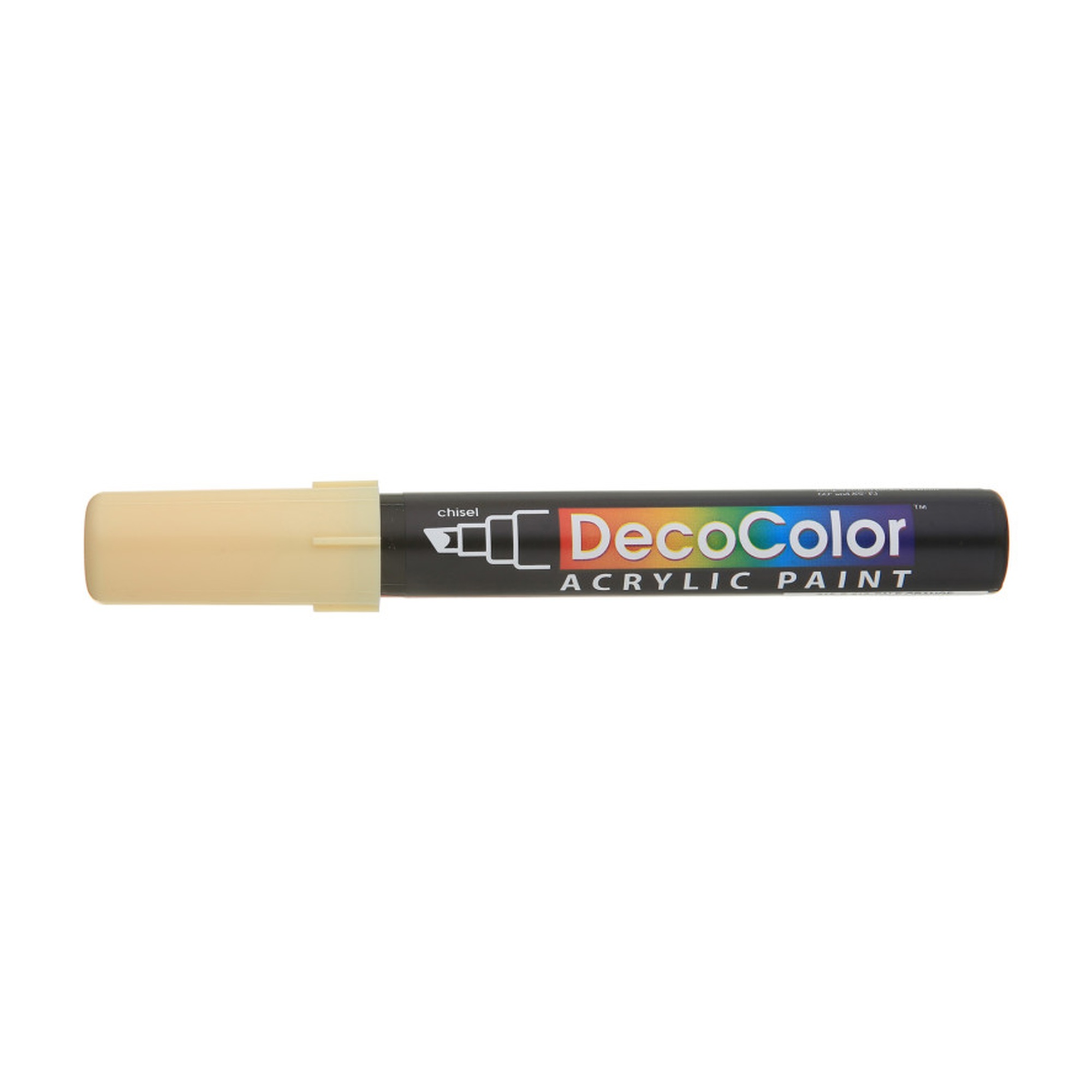 Pale Orange Acrylic Paint Marker with Chisel Tip