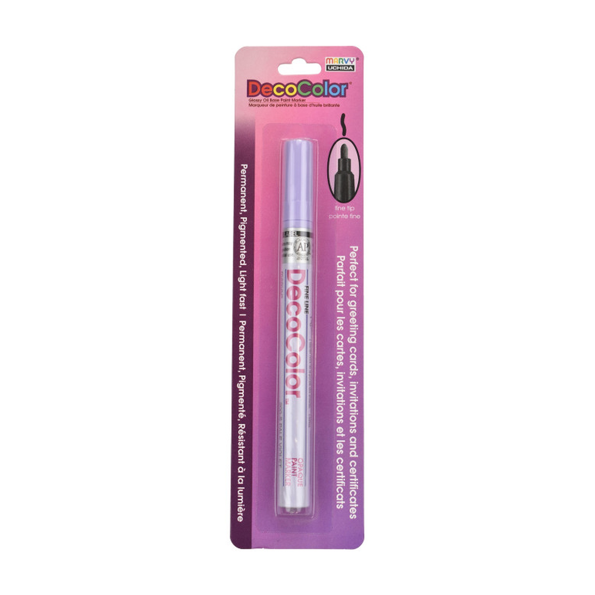 Fine Tip Pale Violet Paint Marker